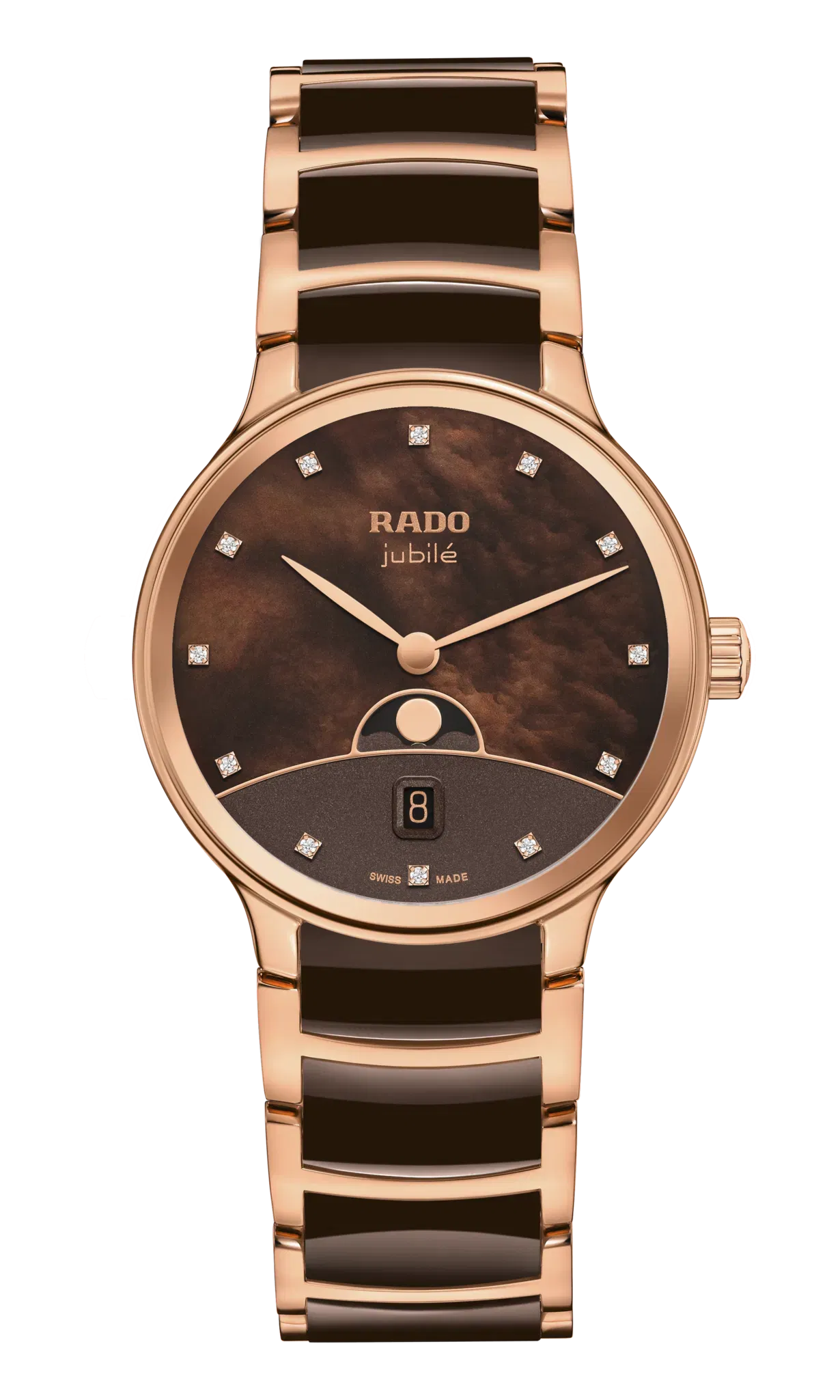 Rado Centrix Moonphase Brown r30212302