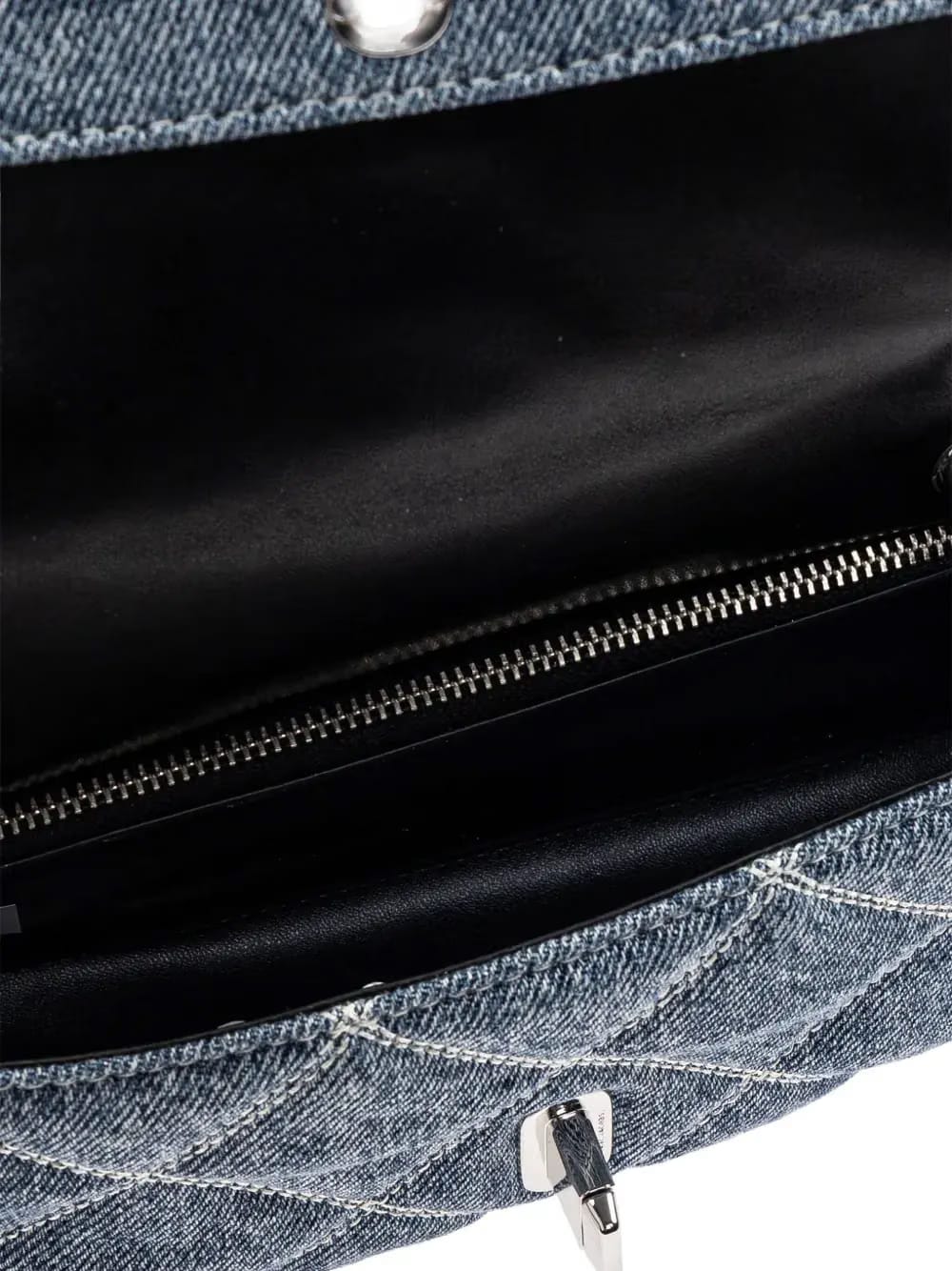 The quilted small Dual chain cross body bag