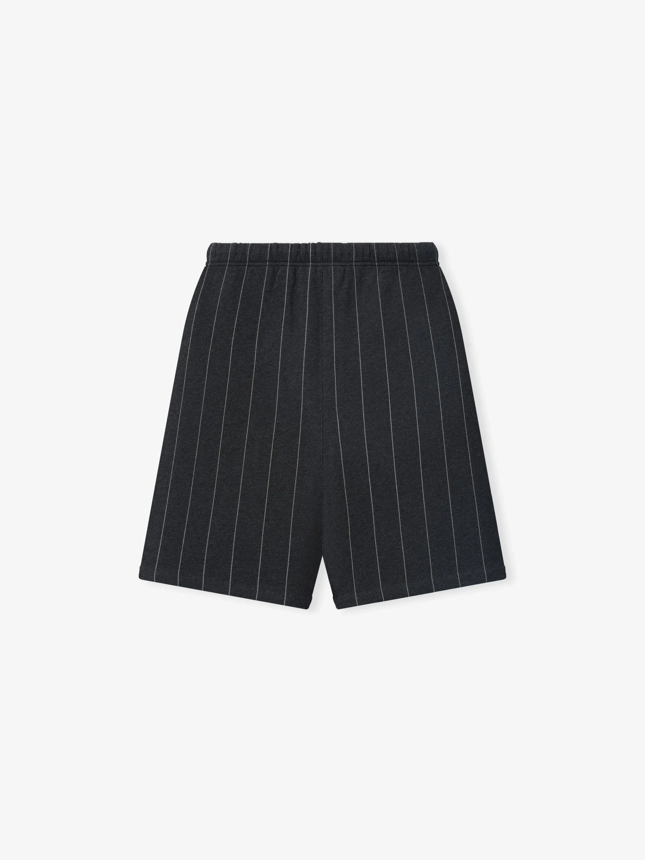 Essentials White Sox 90'S Sweatshort Iron Heather W White Pinstripes