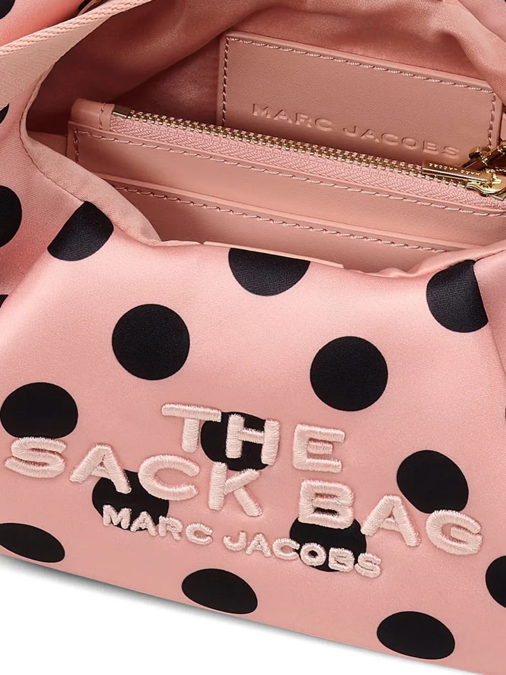 mini The Satin Dots Bow tote bag