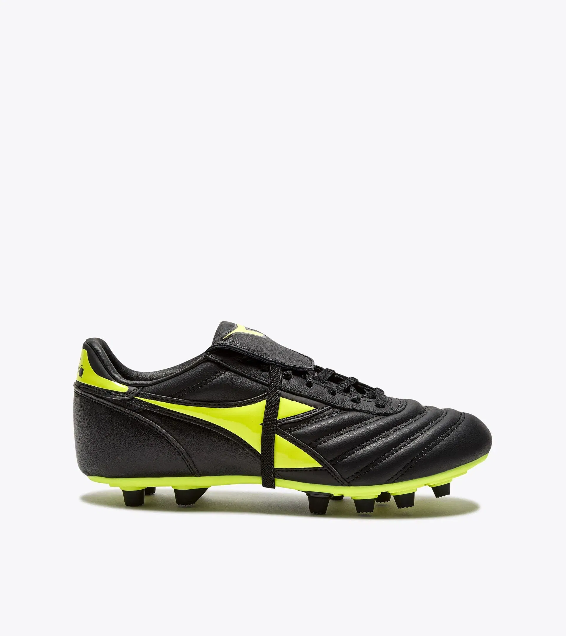 Diadora Brasil Icon Lt T Mdpu Black/Fluo Yellow Diadora