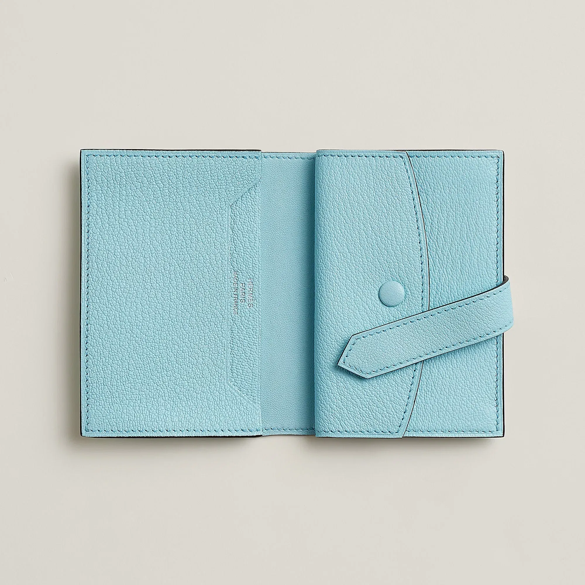 Hermes Bearn Mini Wallet Noir