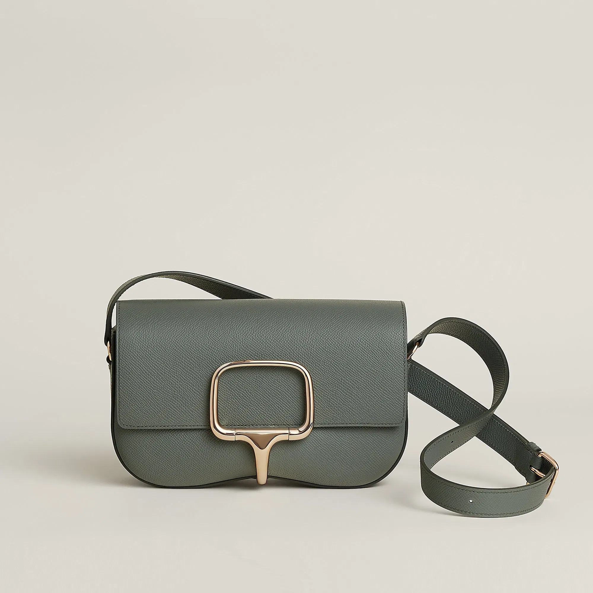 Hermes Herms Della Cavalleria Elan Bag Gold