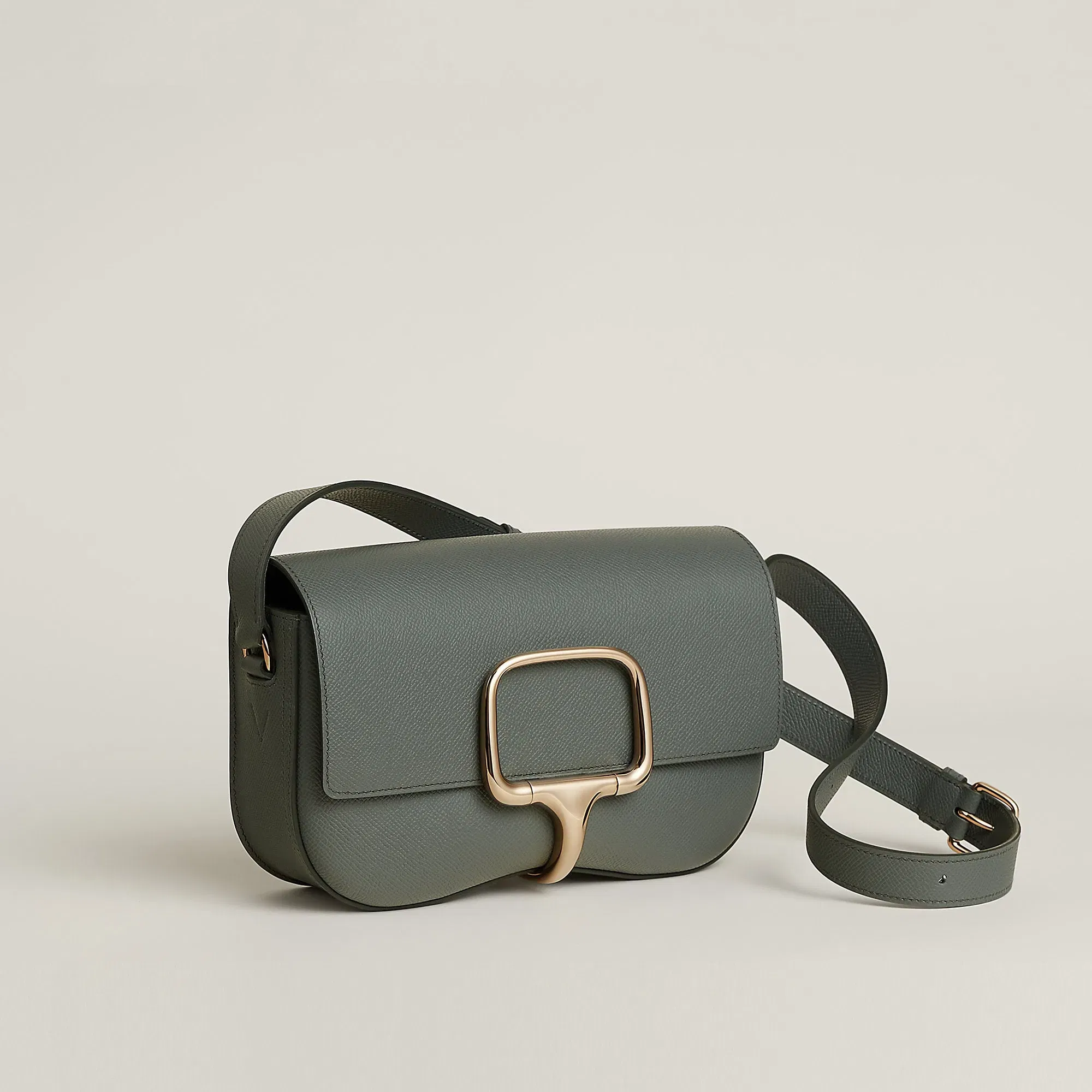Hermes Herms Della Cavalleria Elan Bag Gold