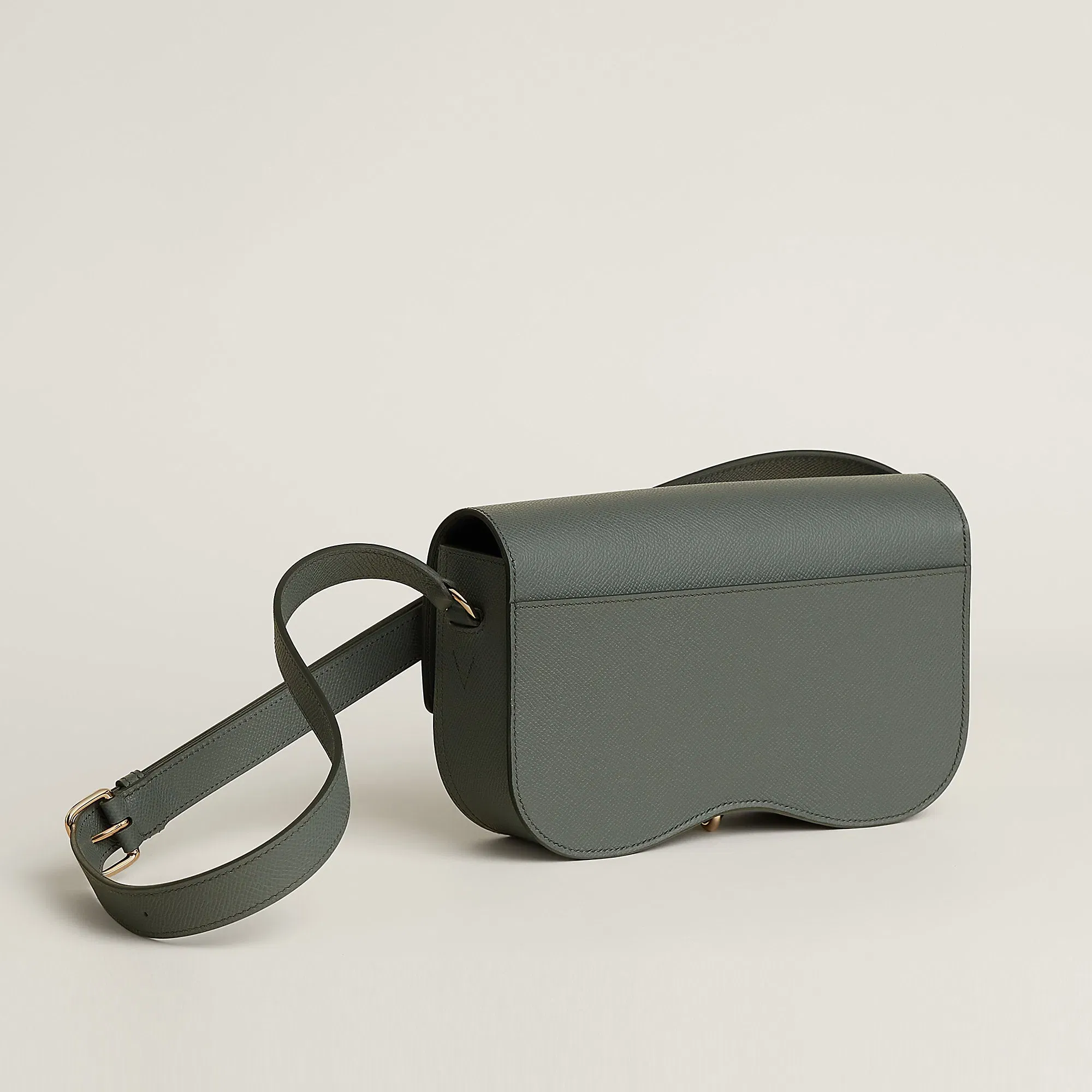 Hermes Herms Della Cavalleria Elan Bag Gold