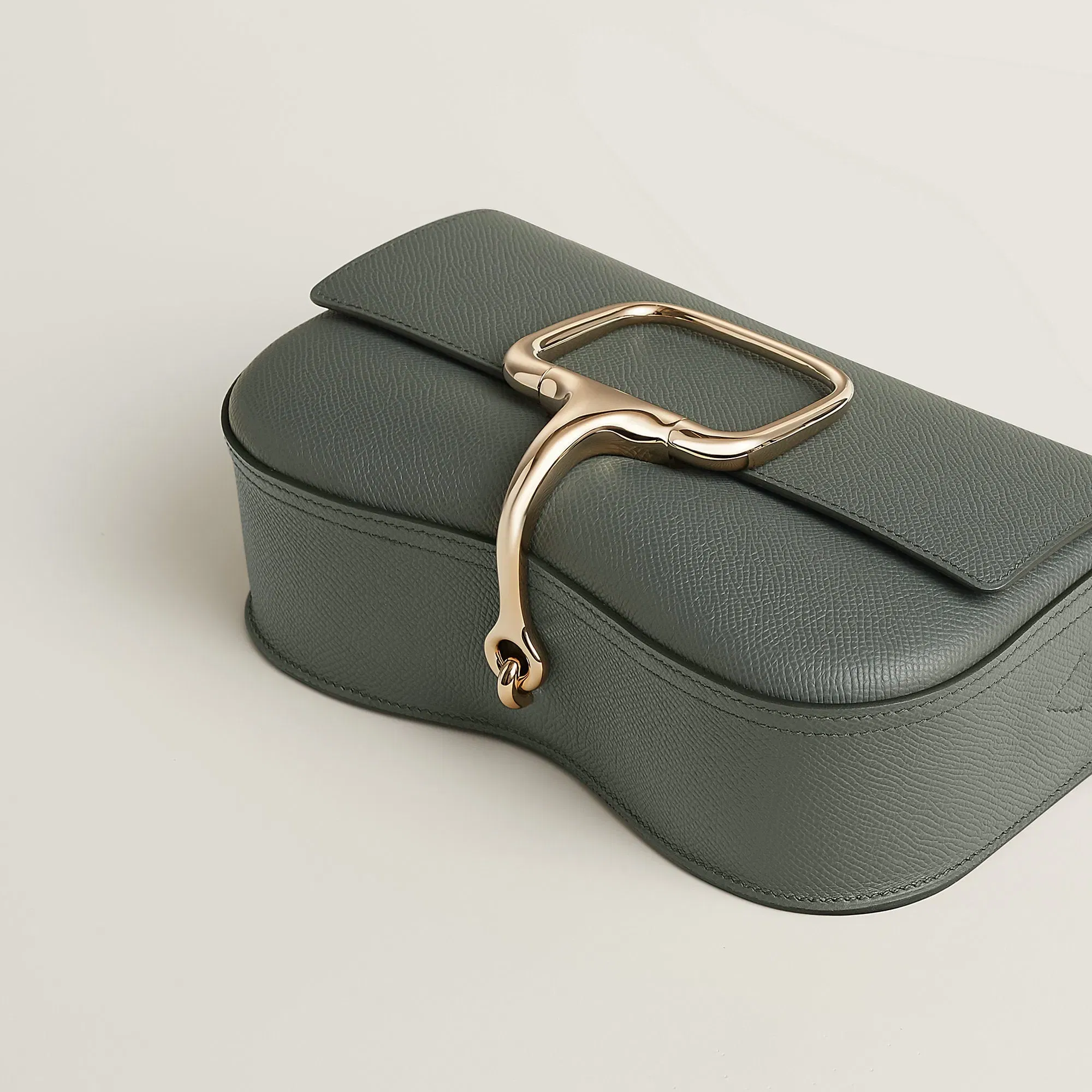 Hermes Herms Della Cavalleria Elan Bag Gold