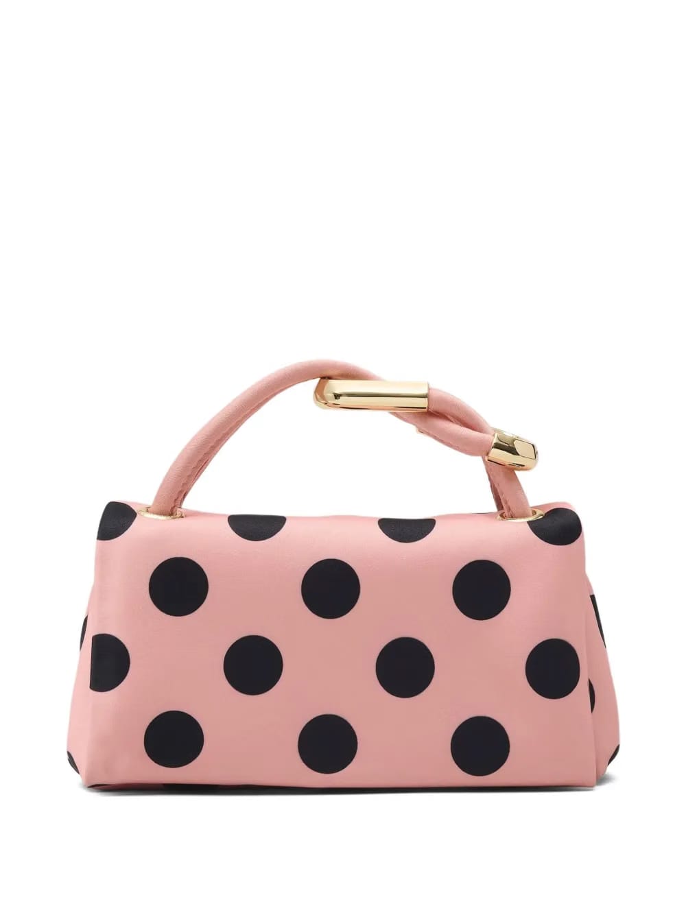 The Satin Dots Dual micro mini bag
