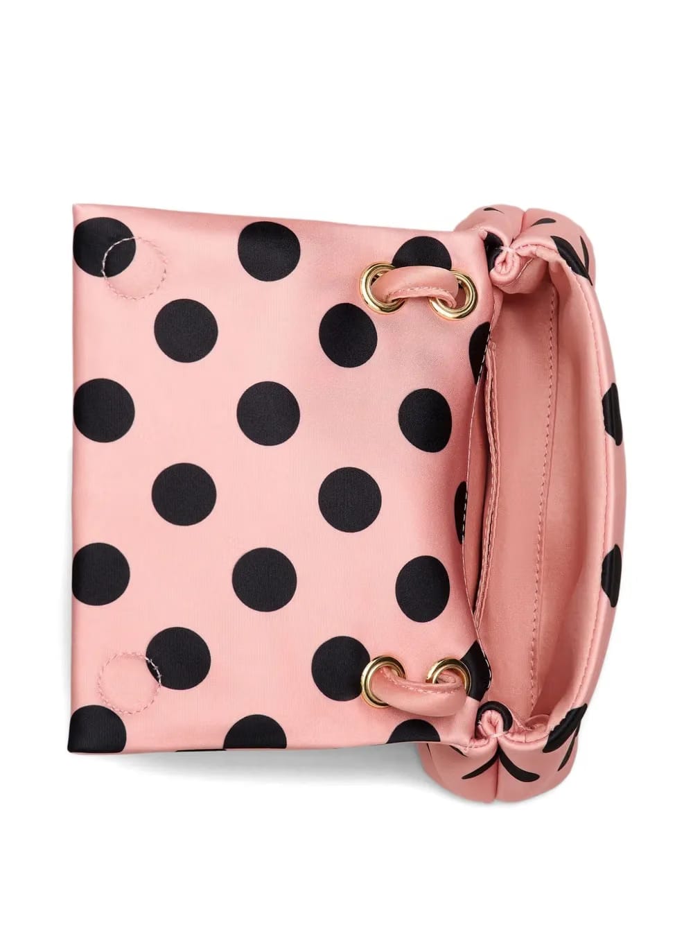 The Satin Dots Dual micro mini bag
