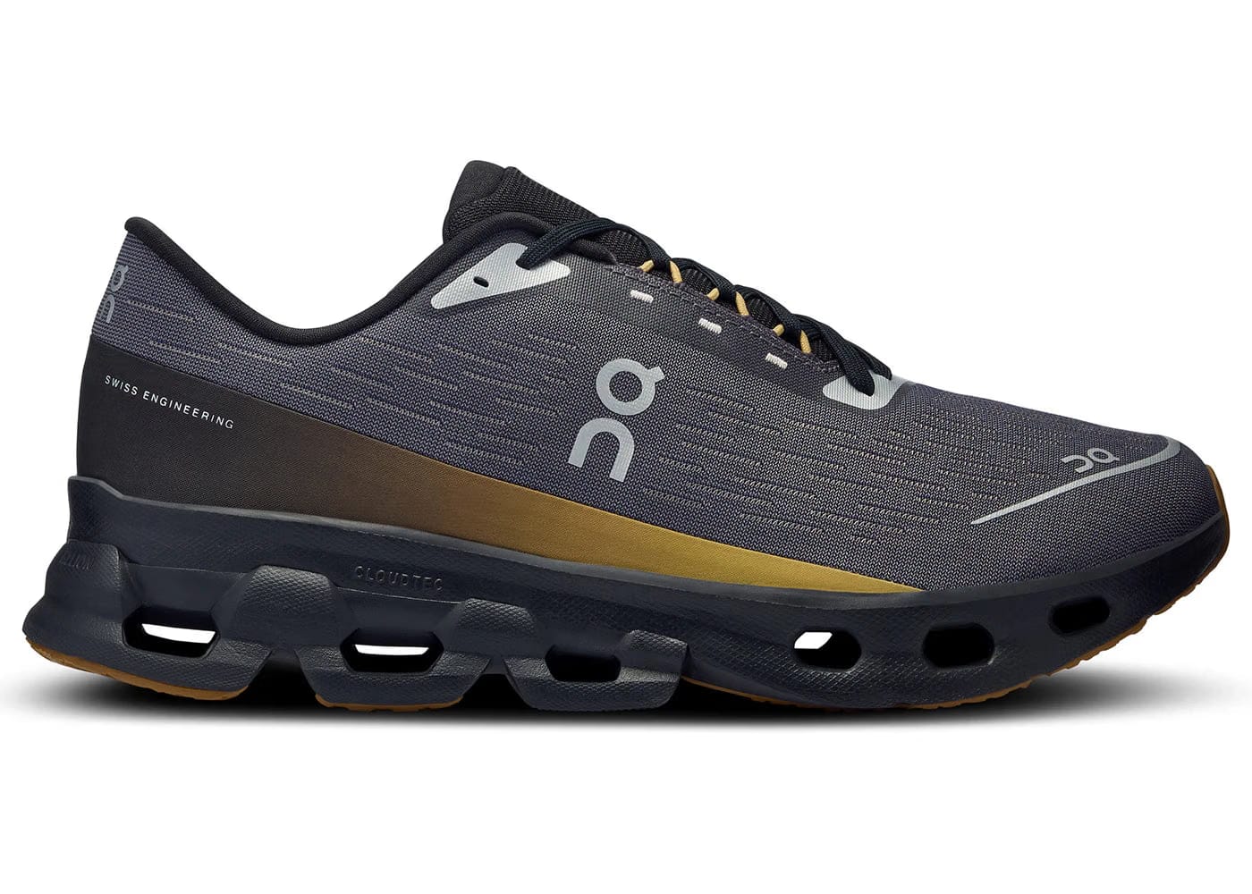 On Running Cloudspark Iron Black