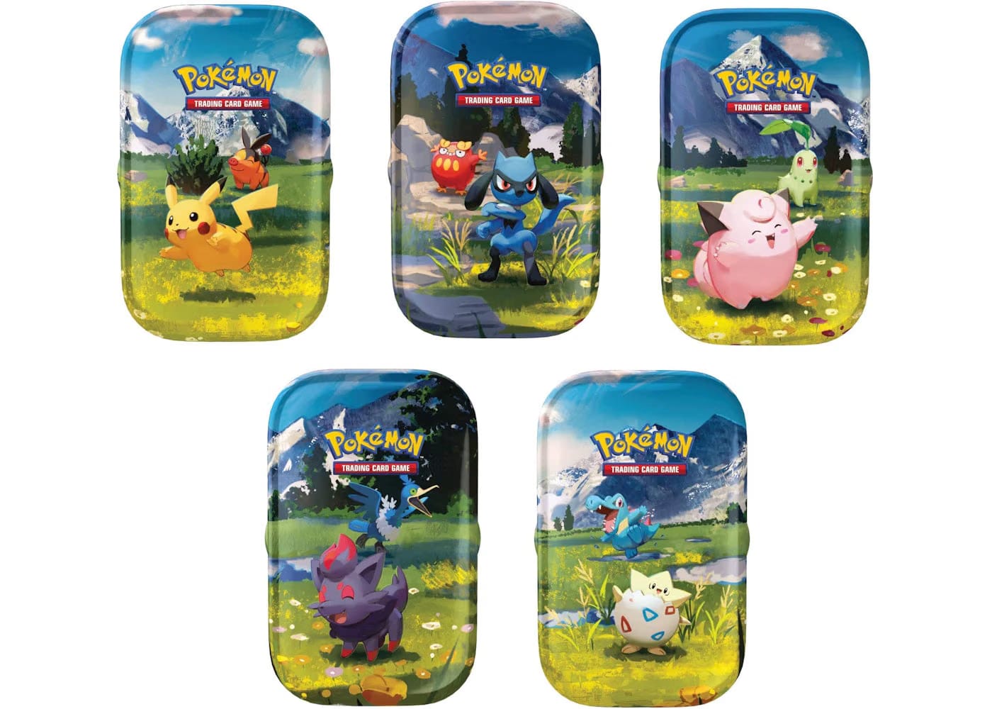 2026 Pokemon Mega Evolution Ascended Heroes Mini Tin 5X Lot Artwork May Vary