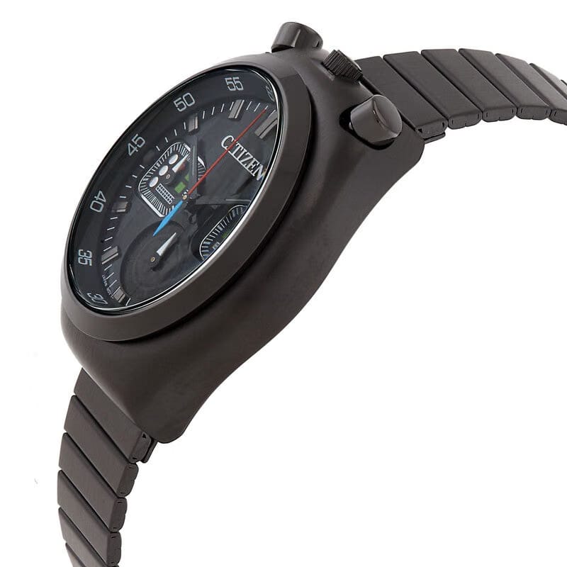 Citizen Darth Vader Star Wars Chronograph Quartz Black Dial Mens Watch