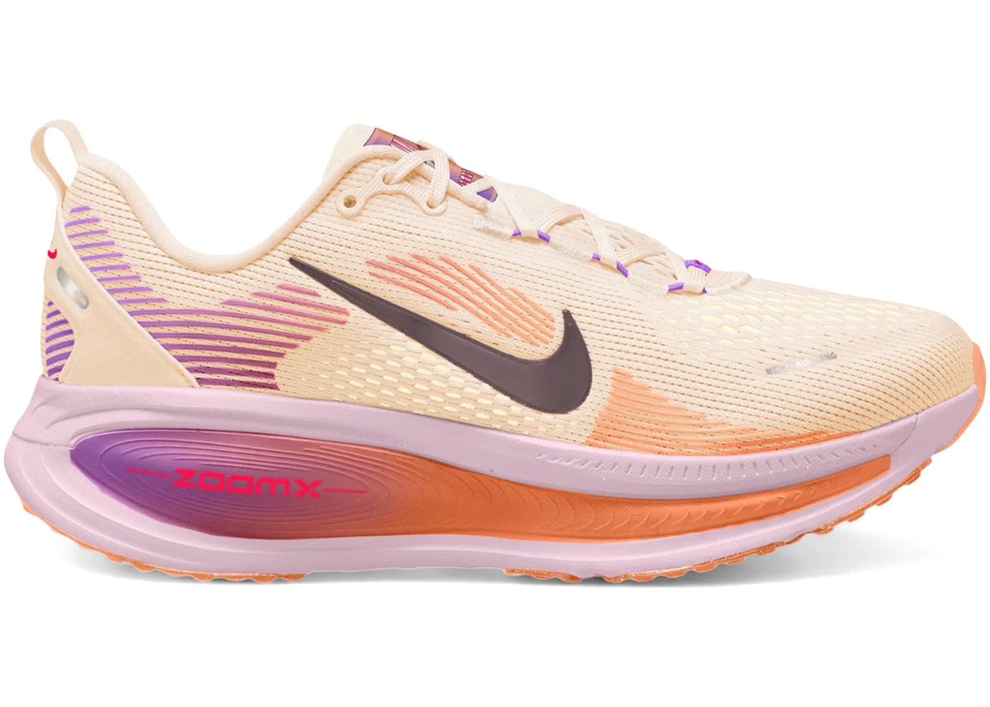 Nike Vomero 18 Chalk Bright Violet Tattoo Womens