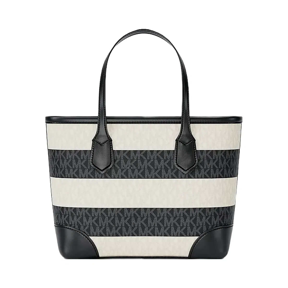 Michael Kors Eva Extra-Small Signature Logo Convertible Crossbody Bag Black