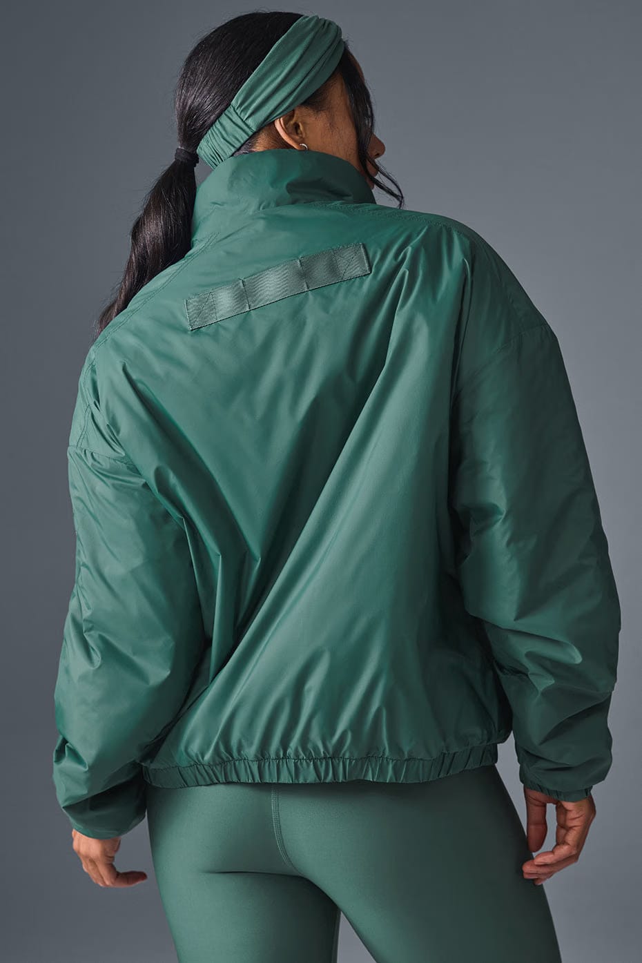 Alo Yoga Latitude Light Weight 1/2 Zip Pullover Jacket