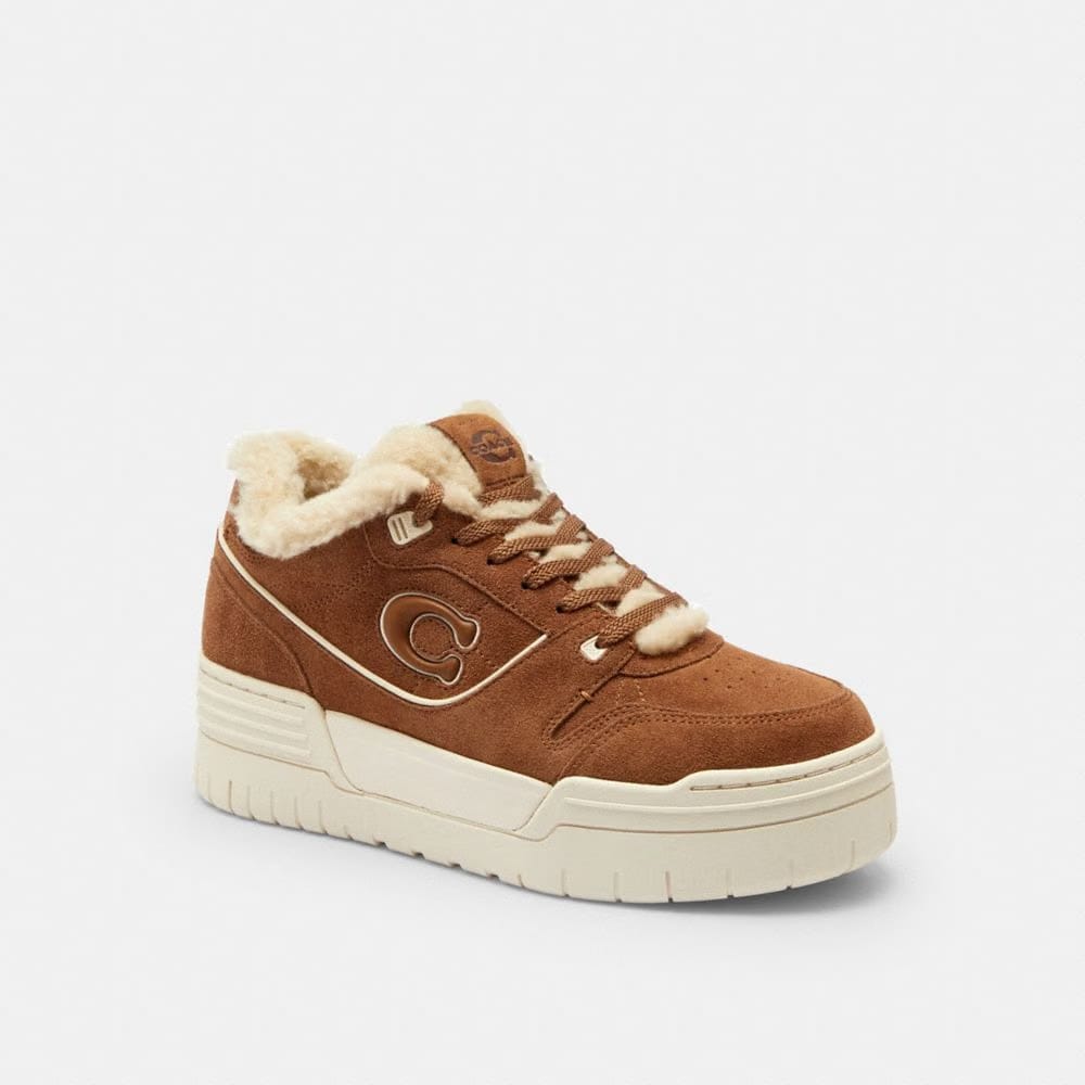 Women's Coach Soho Platform Sneaker Chalk Sable