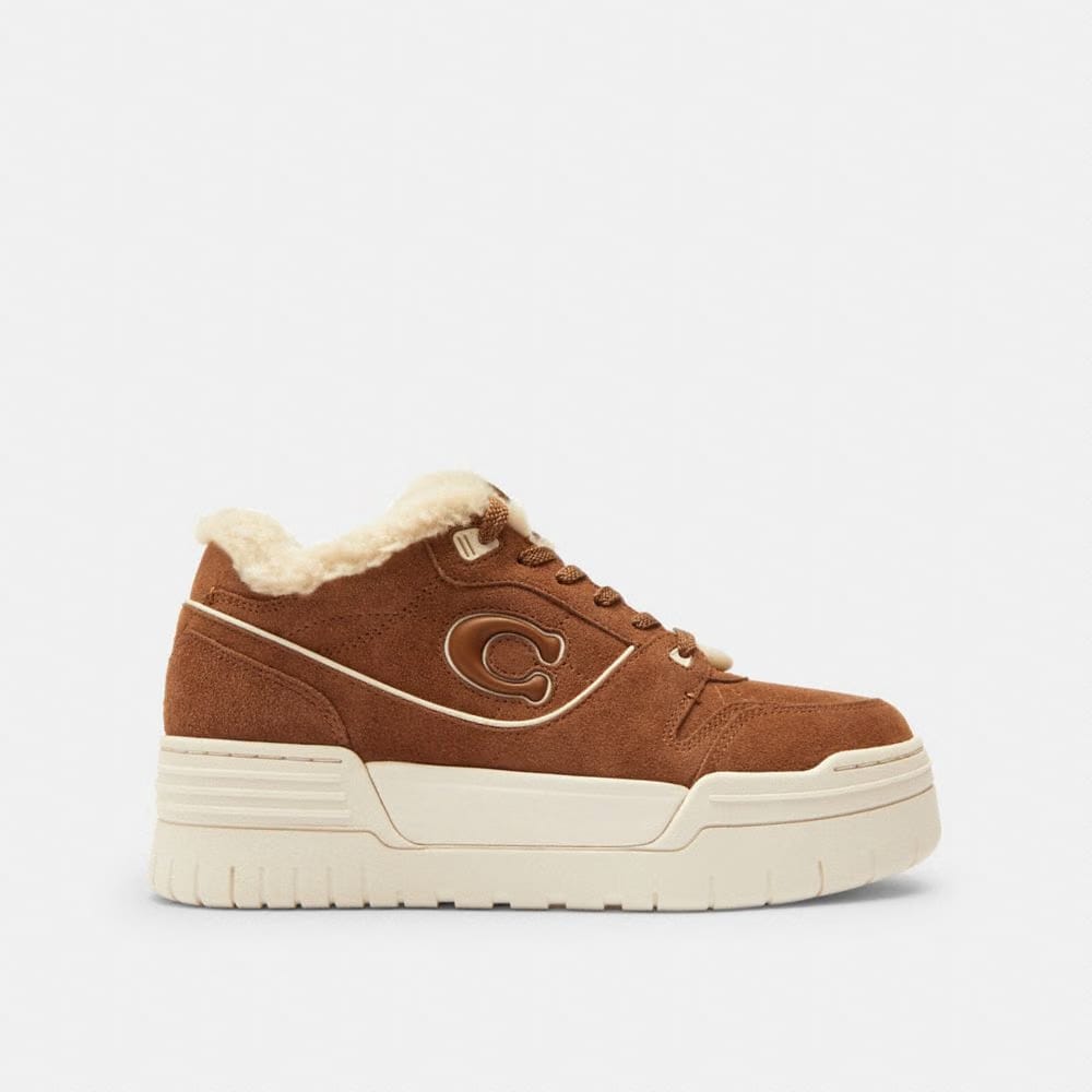 Women's Coach Soho Platform Sneaker Chalk Sable