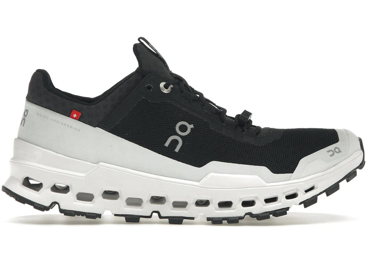 On Running Cloudultra Black White Womens