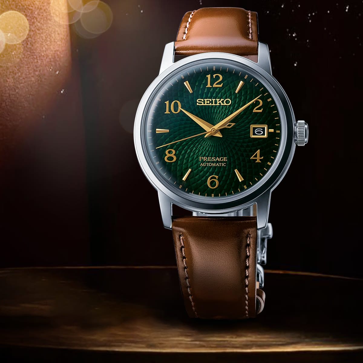 Seiko Presage Cocktail Time 'Mojito' Watch - Green - SRPE45J1