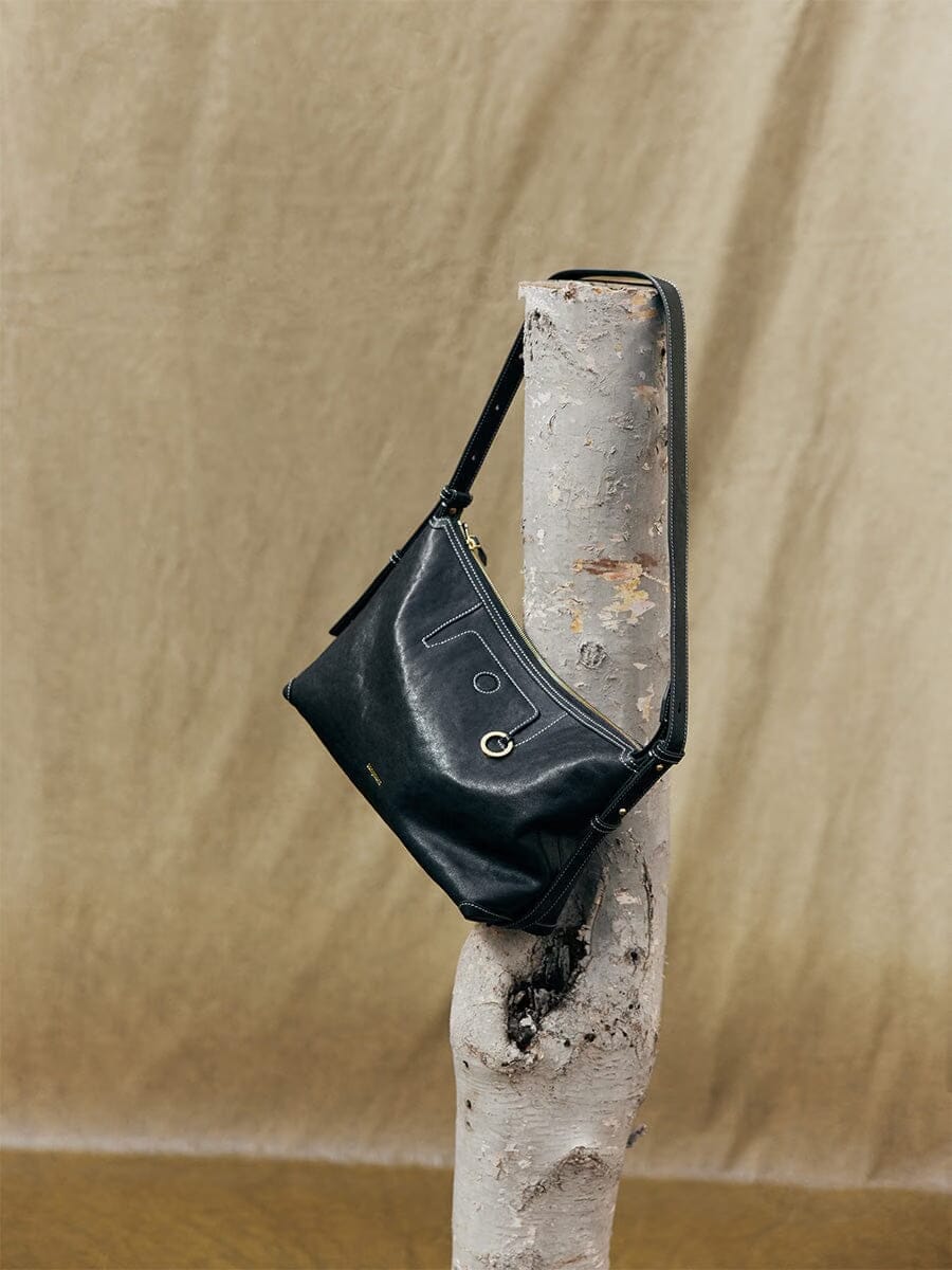 Songmont Small Yore Hobo Bag (Minimal Version) Onyx