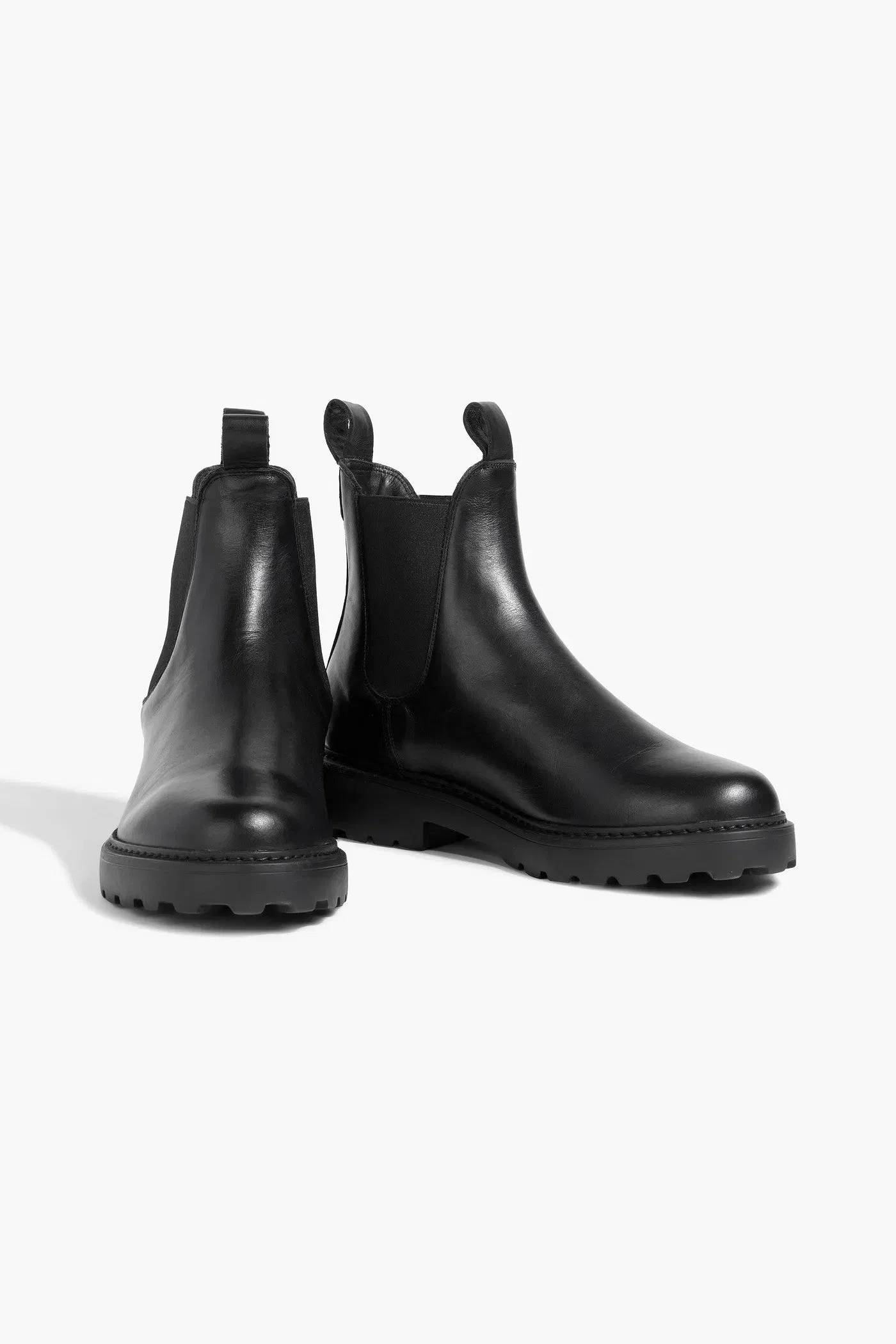 Bally Grever Leather Chelsea Boots Black Women's