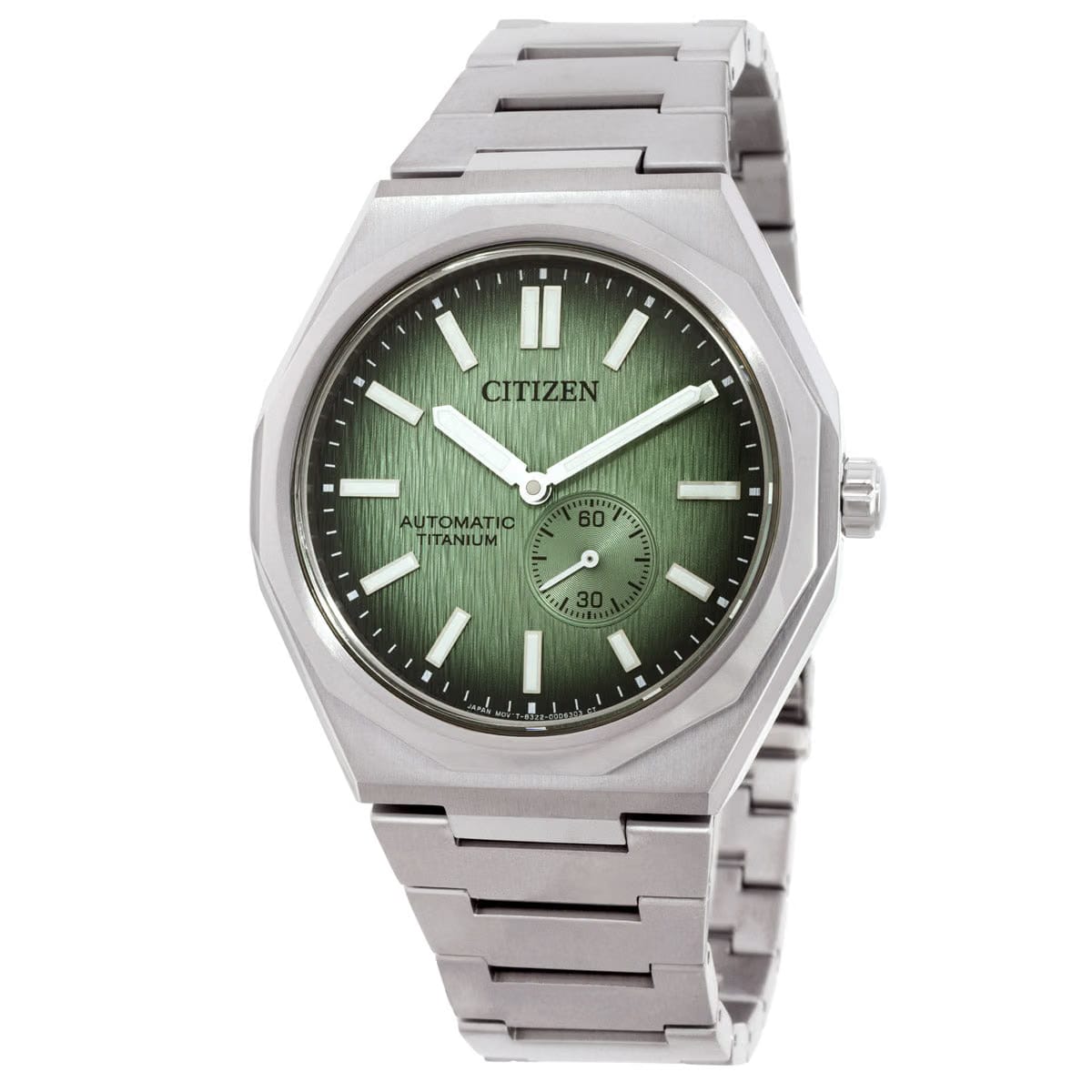 Citizen Zenshin 60 Automatic Green Dial Mens Watch