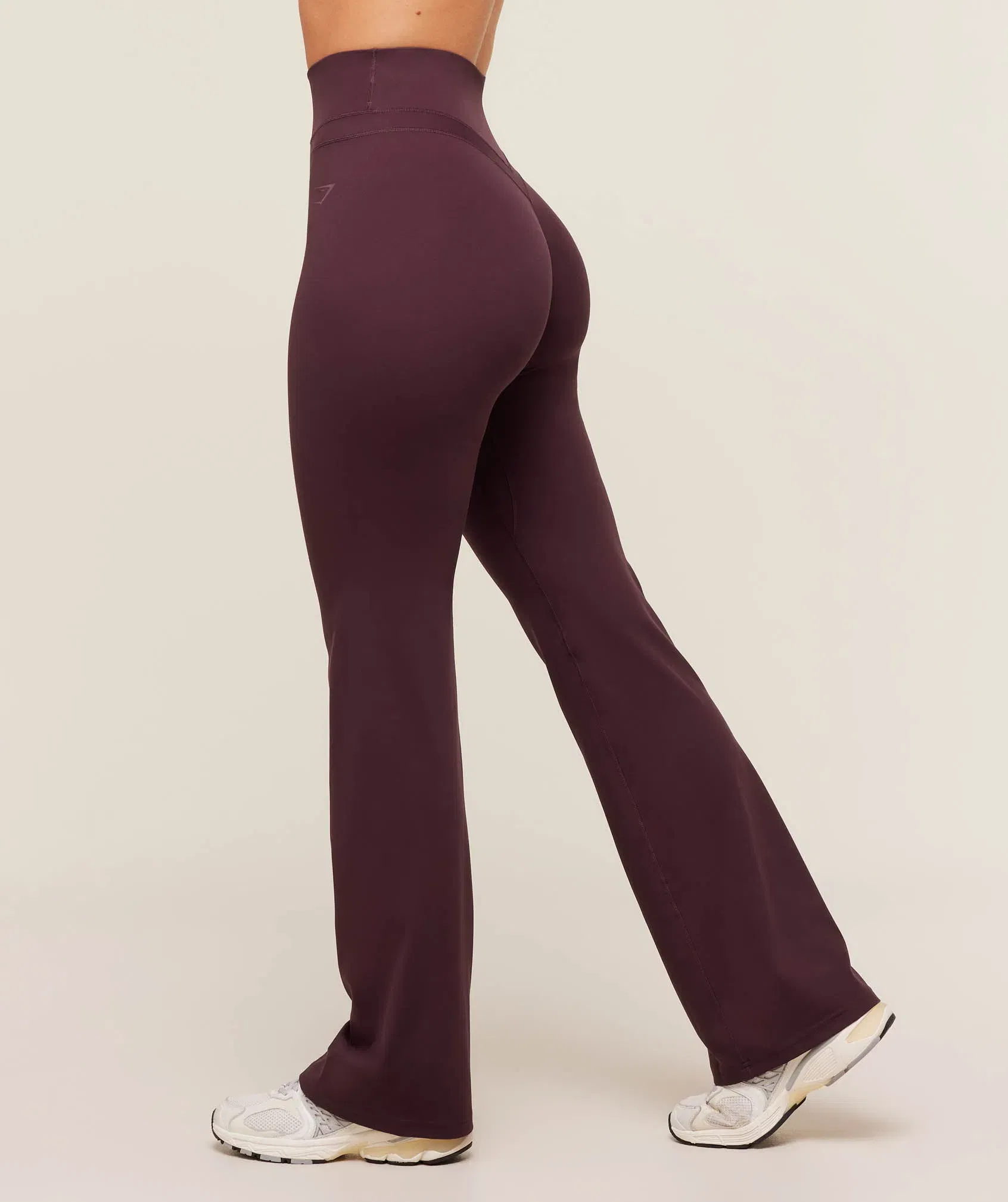 Women's Gymshark Whitney Regular Flared Legging Cherry Purple