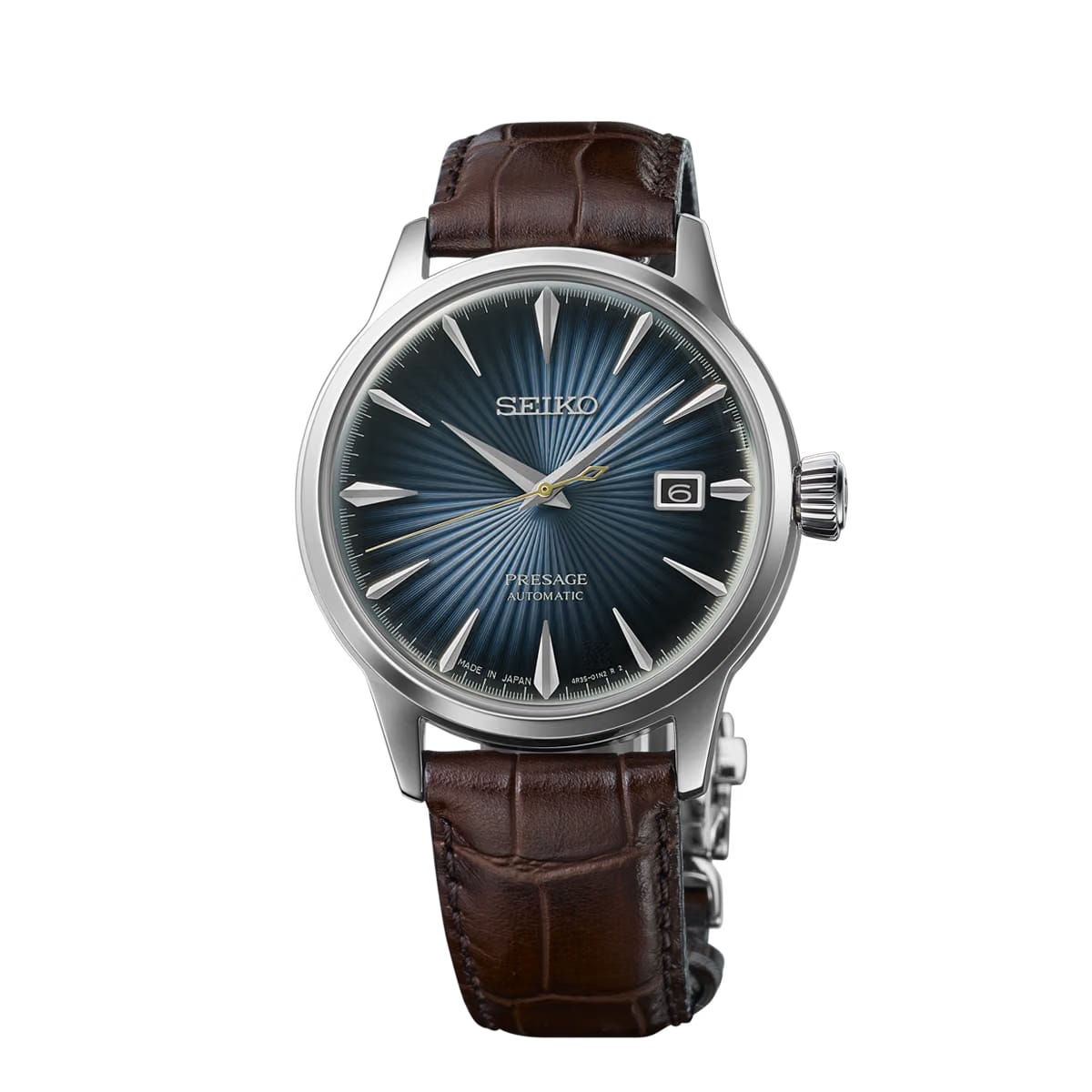Seiko Midnight Blue Moon Presage Cocktail Time - Blue - SRPK15J1