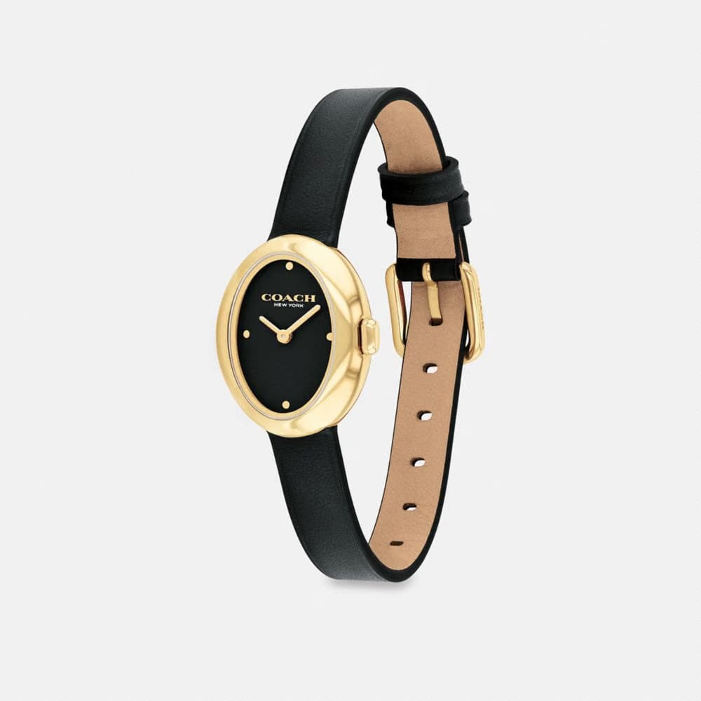 Coach Sammy Watch, 22 Mm Black
