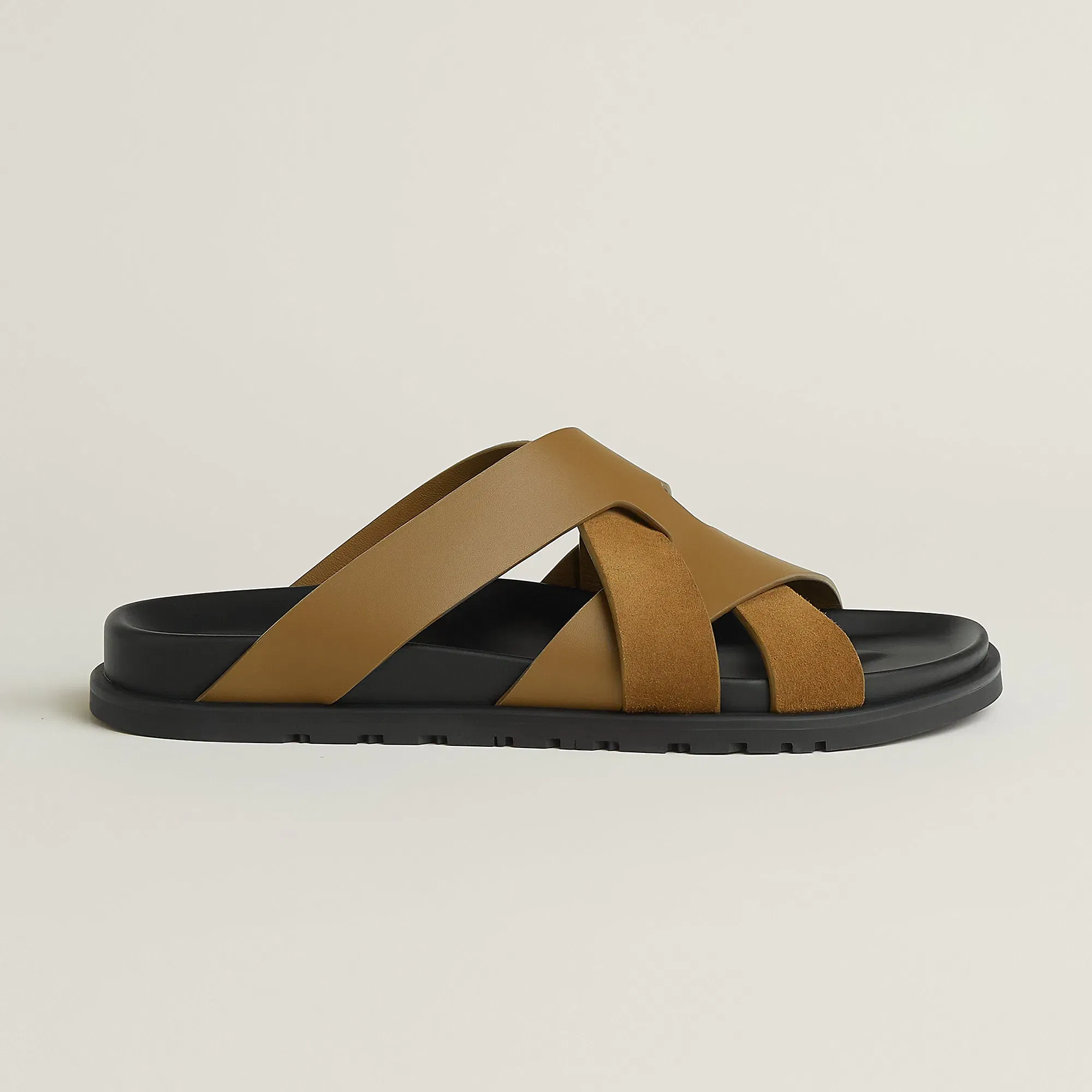 Hermes Kazimir Sandal Noir
