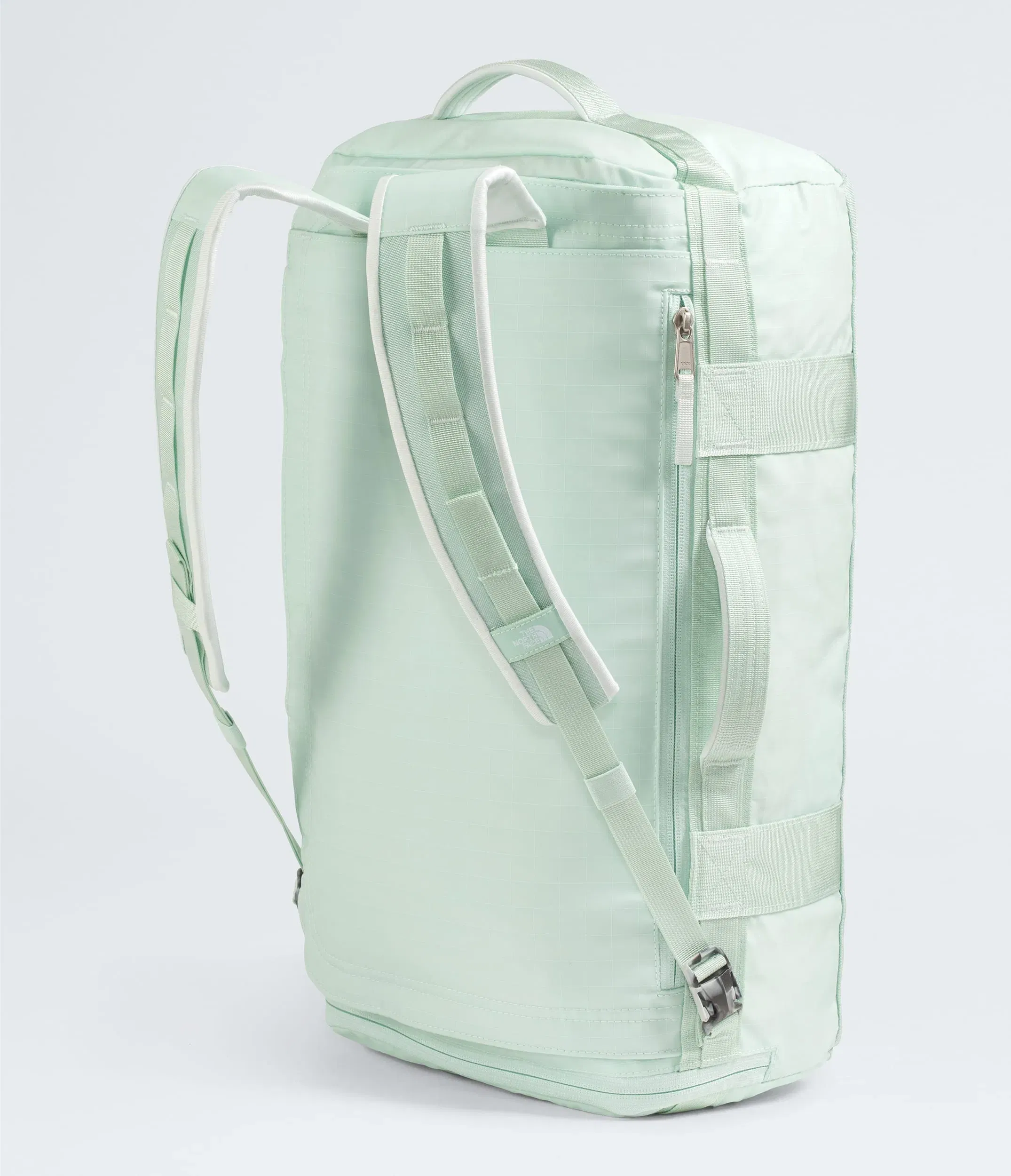 The North Face Base Camp™ Voyager Duffel—32L Opal Frost-Pearl Stone-Tnf White