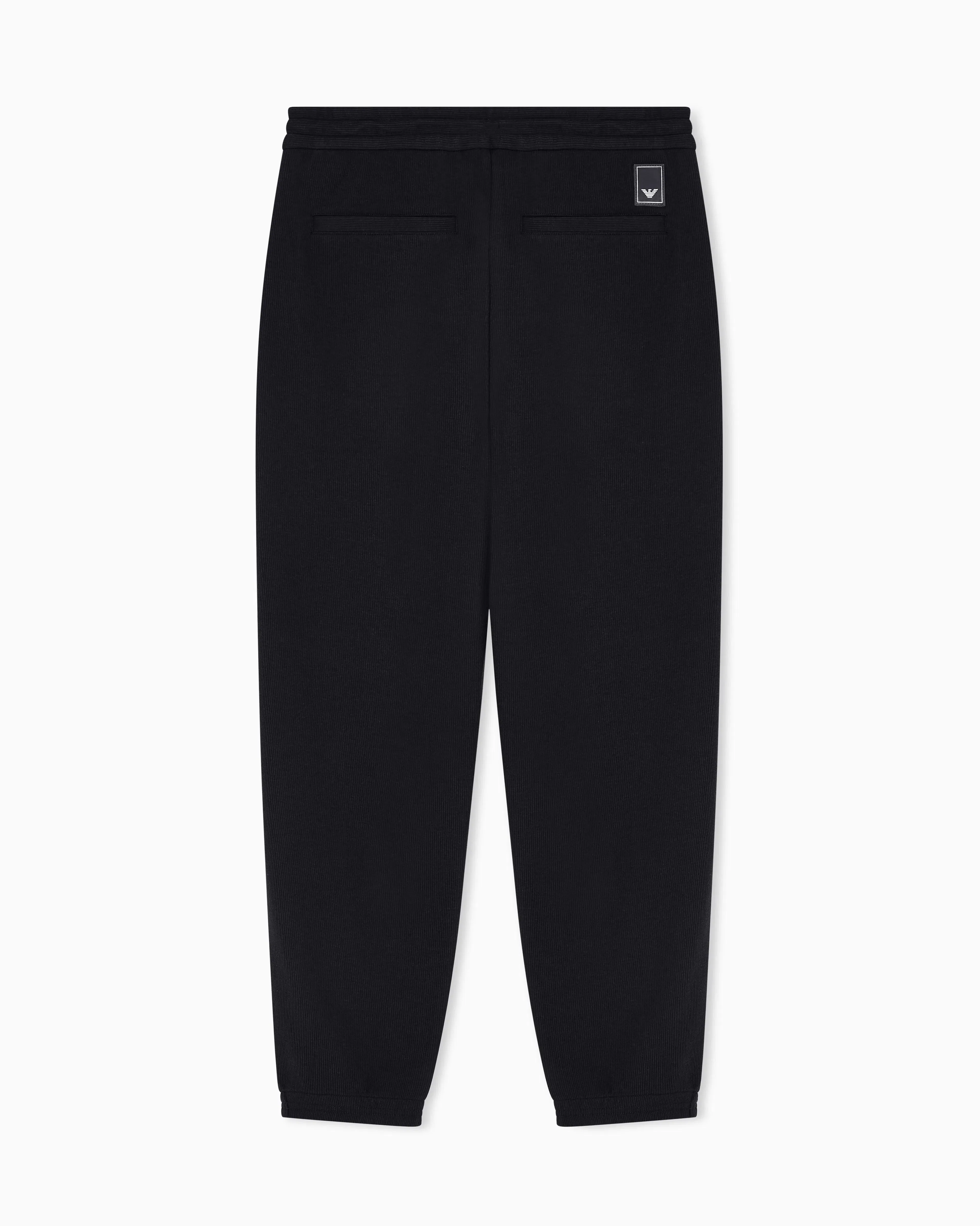 Emporio Armani Travel Essential canneté jersey joggers