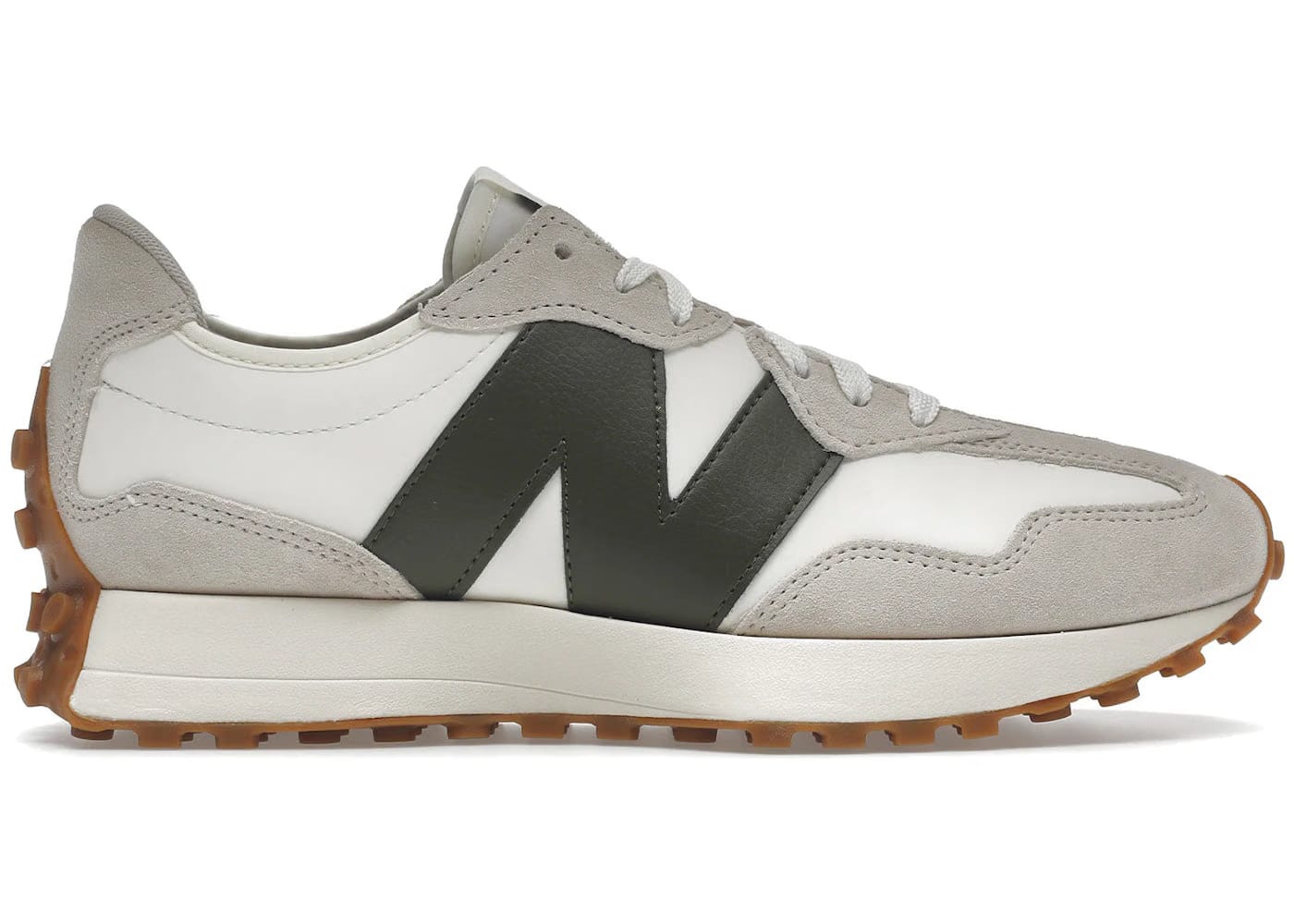 New Balance 327 Moonbeam Oak Leaf Green