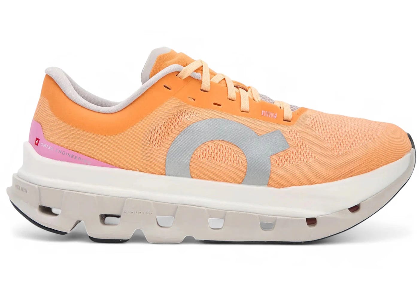 On Running Cloudflow 5 Tangerine Silver Womens