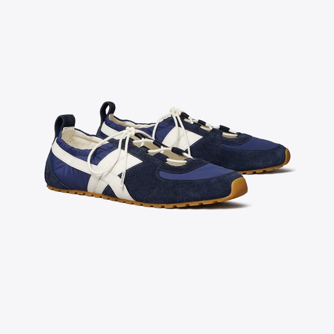 Tory Burch Hank Ballet Sneaker TORY NAVY / CREAM / TORY NAVY