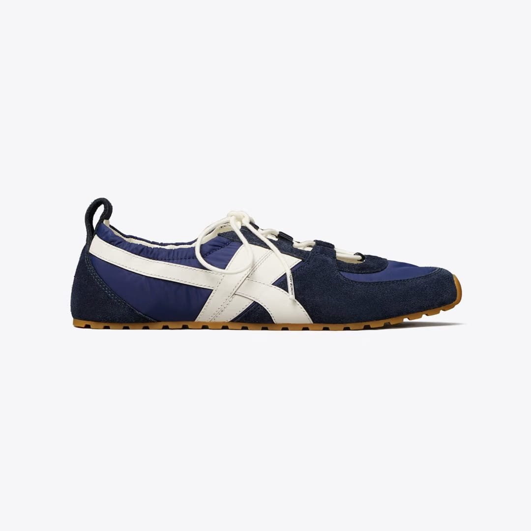Tory Burch Hank Ballet Sneaker TORY NAVY / CREAM / TORY NAVY