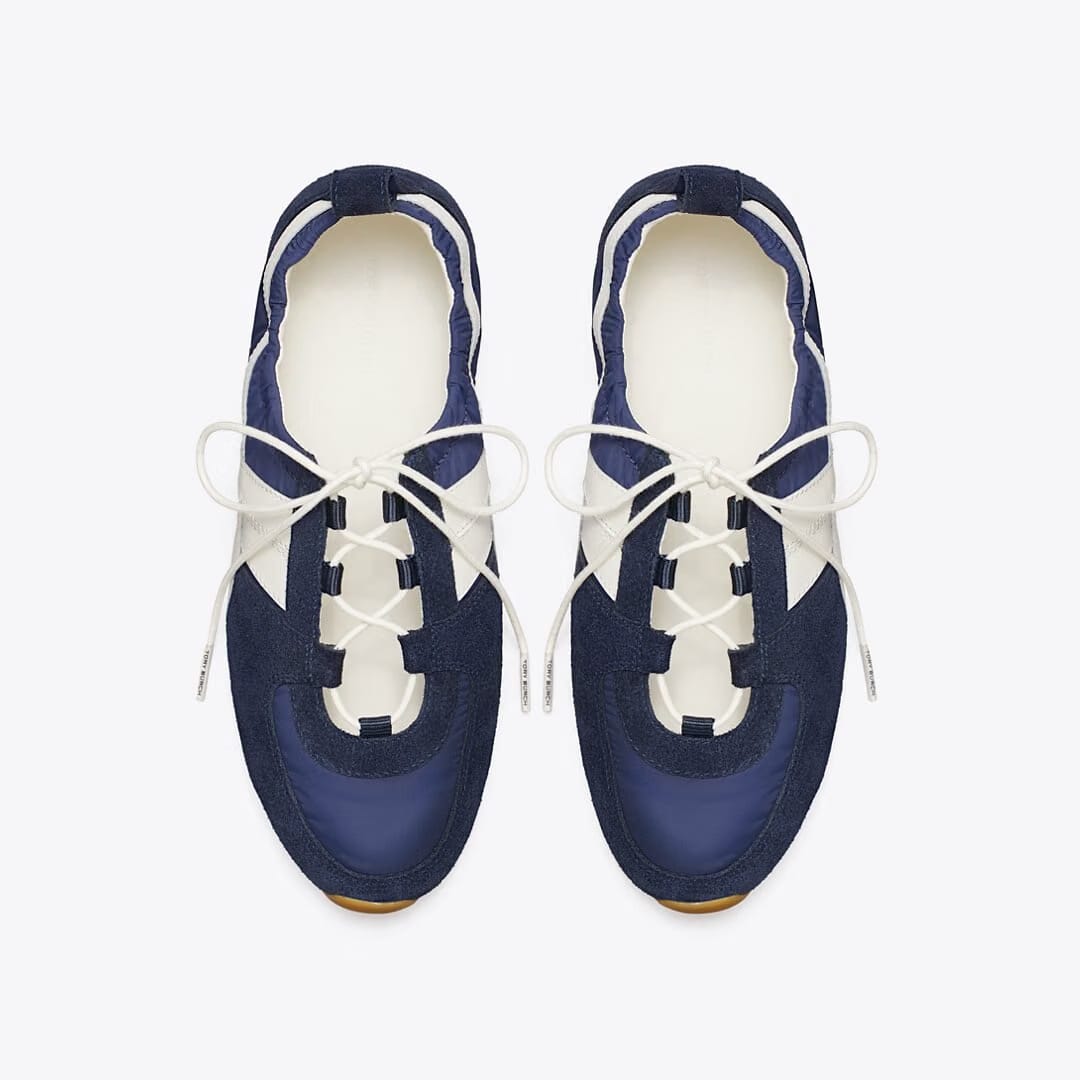Tory Burch Hank Ballet Sneaker TORY NAVY / CREAM / TORY NAVY