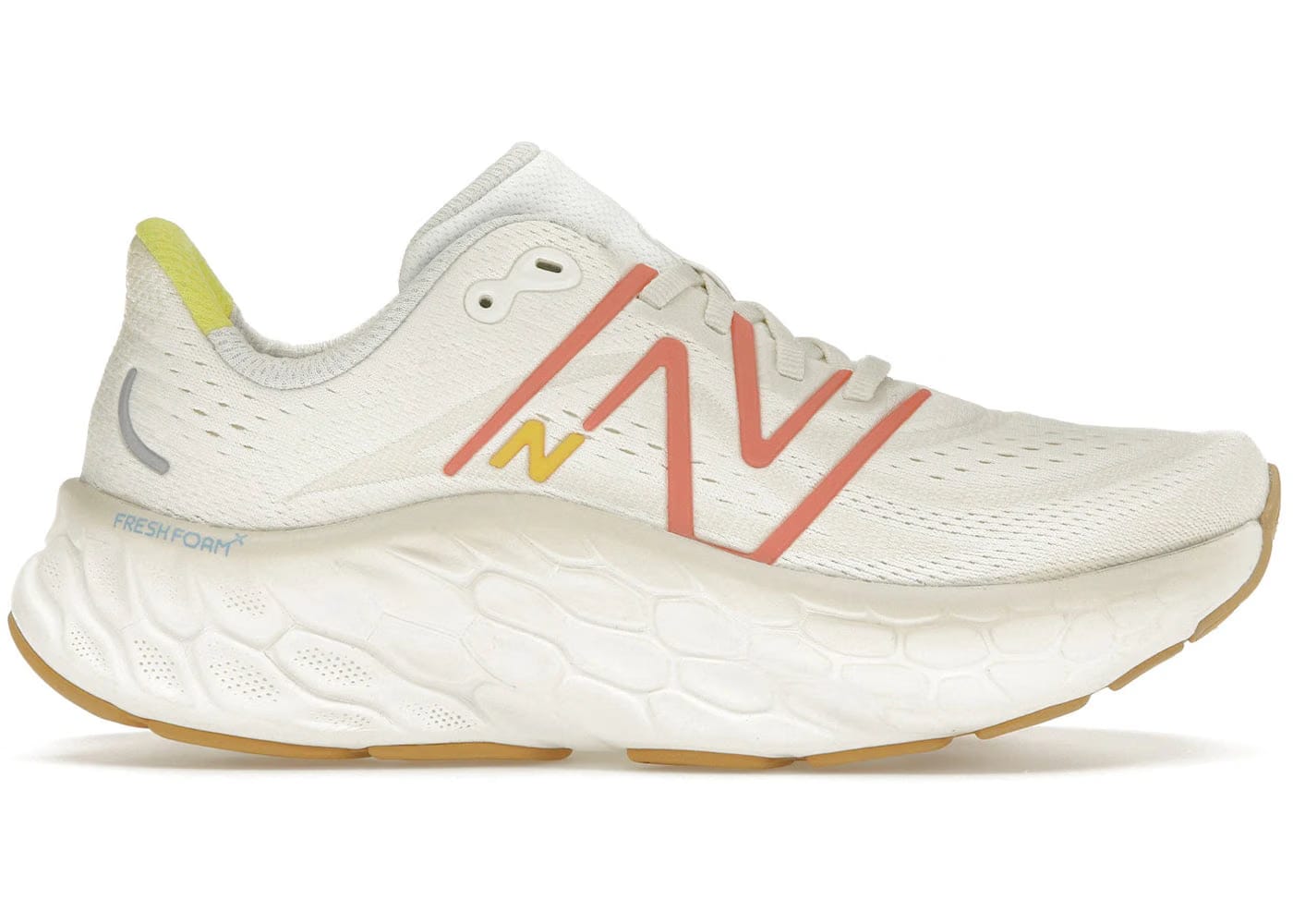 New Balance Fresh Foam X More V4 Sea Salt Gulf Red Womens