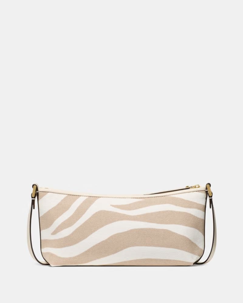 KateSpade Lenox Zebra Mini Crossbody Bag Natural Multi