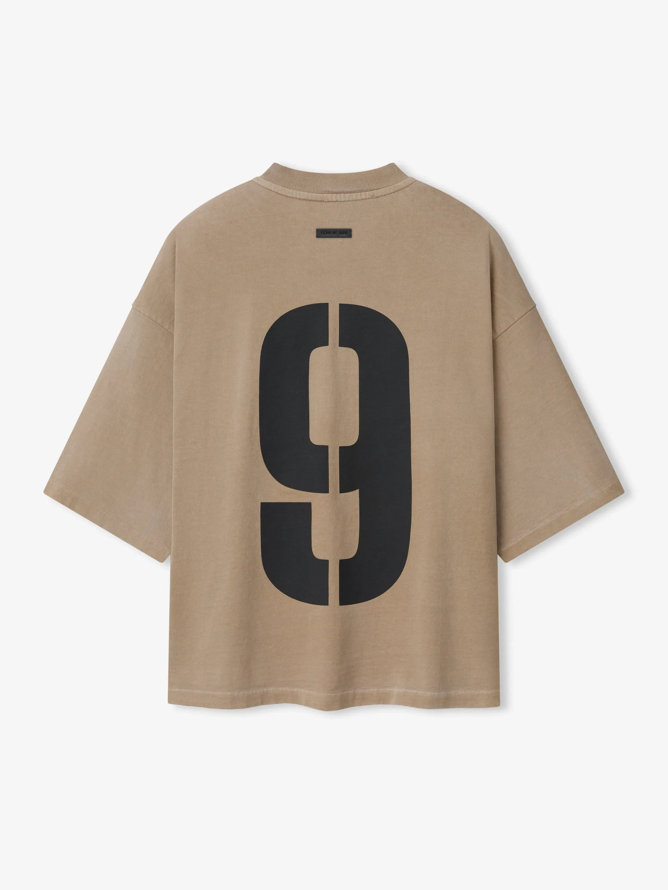 Essentials Fear Of God 9 T-Shirt Dune Pearl