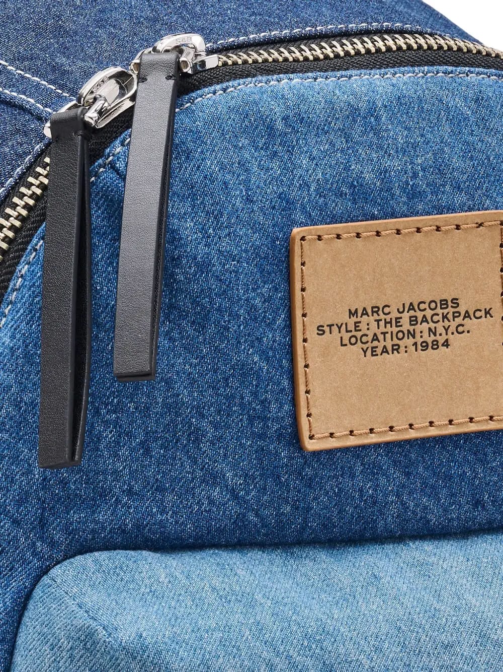 large The Colourblock Denim backpack
