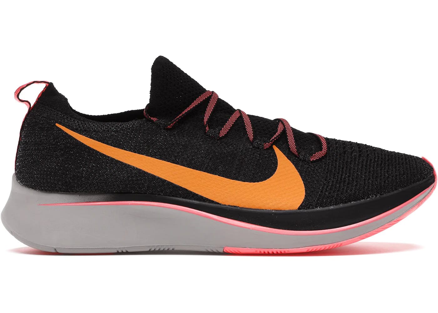 Nike Zoom Fly Flyknit Black Flash Crimson