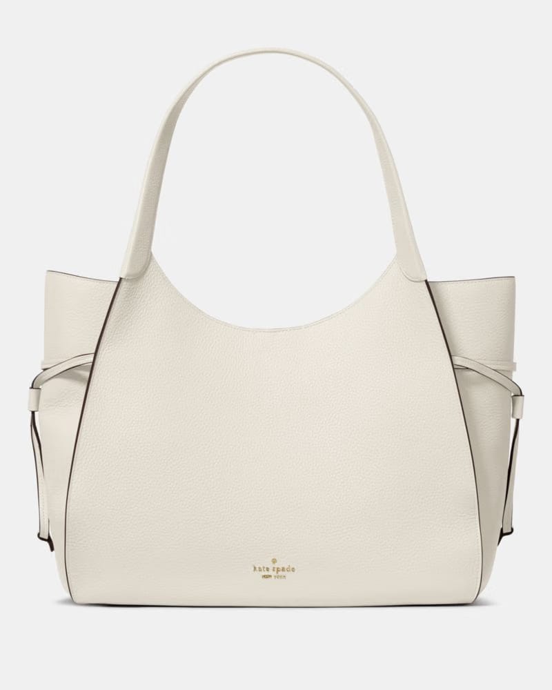KateSpade Stash Large Carryall Bag Light Cream