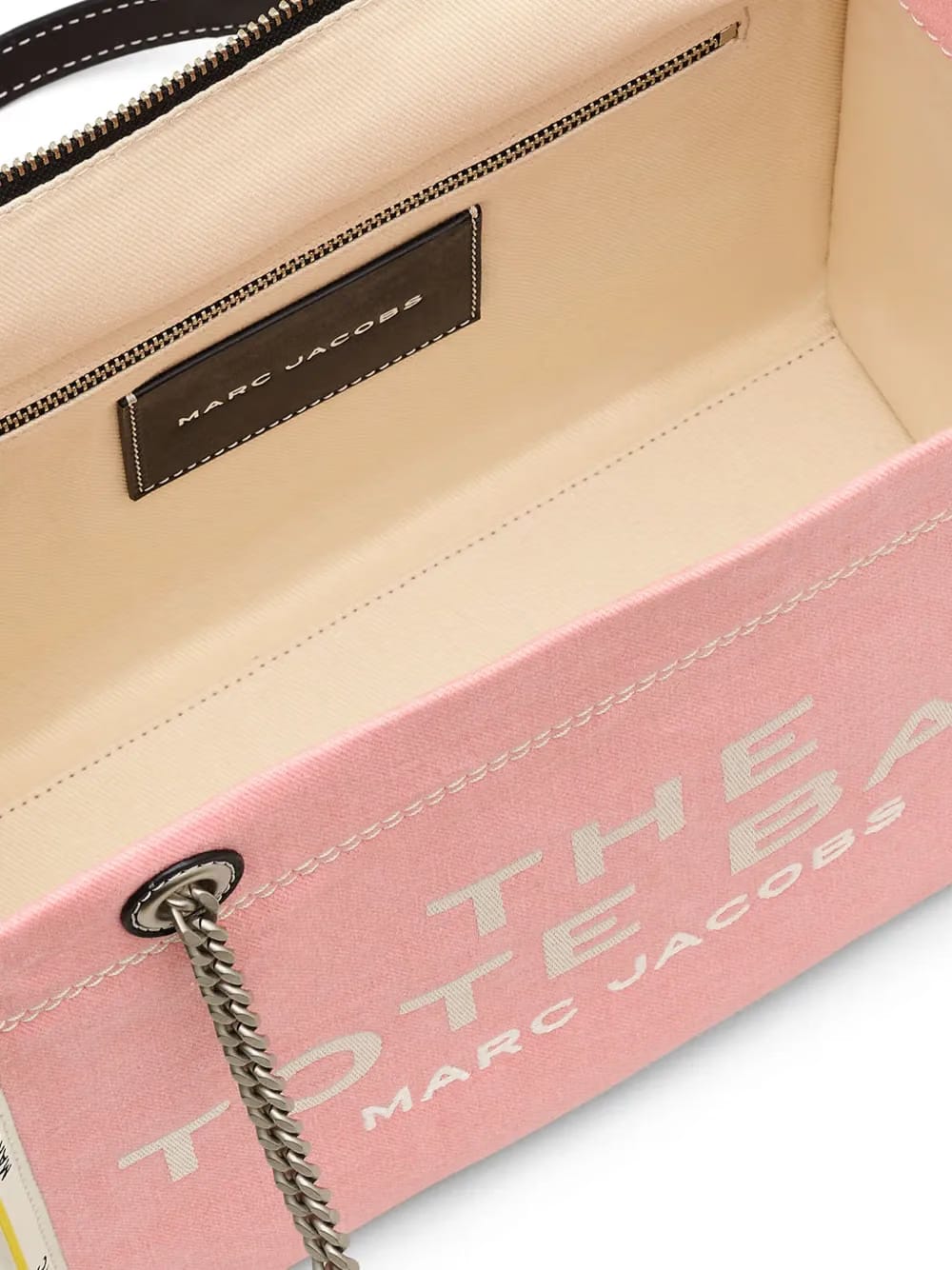 The Denim Chain Medium Tote bag