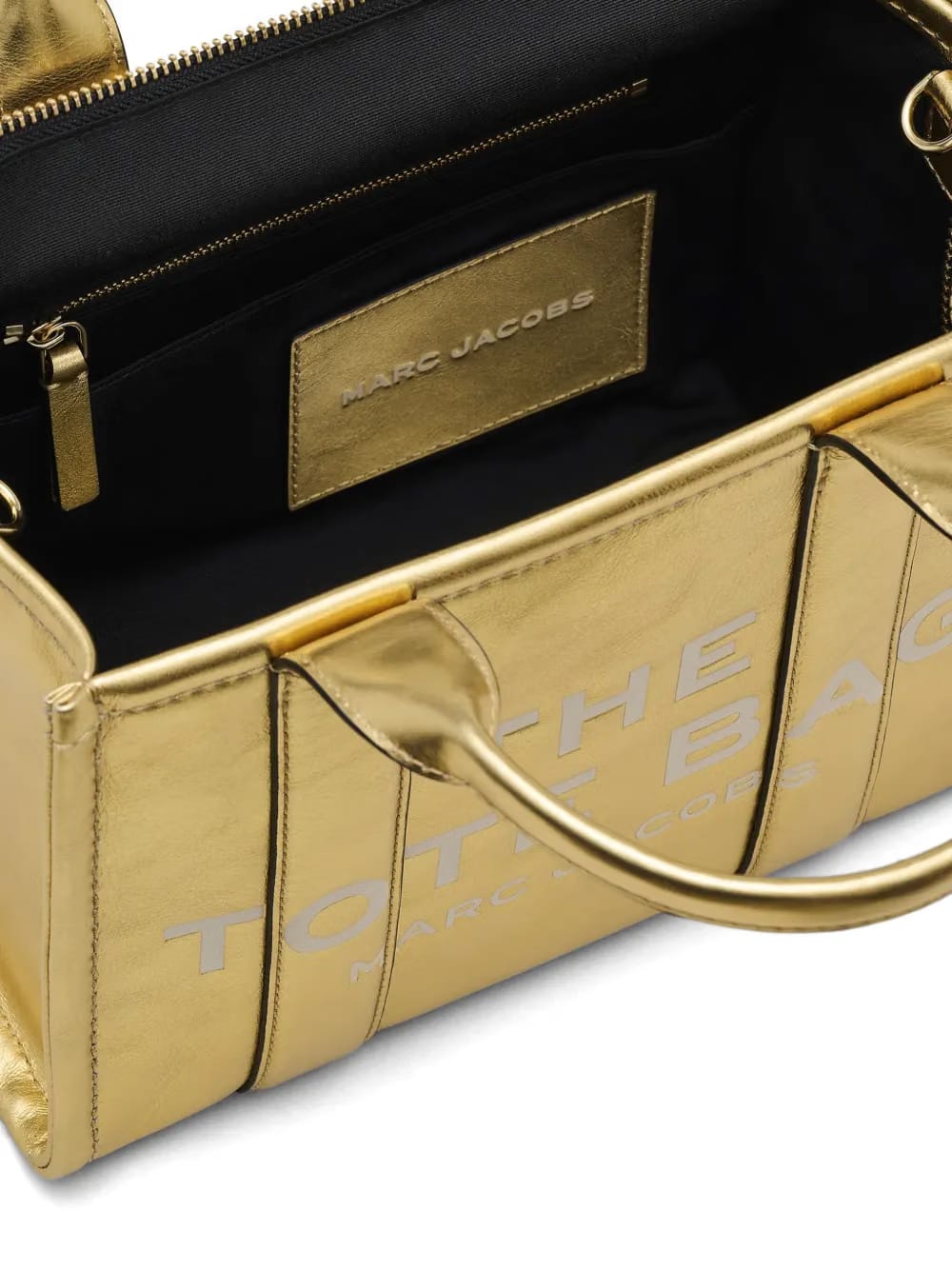 The Small Metallic Tote bag