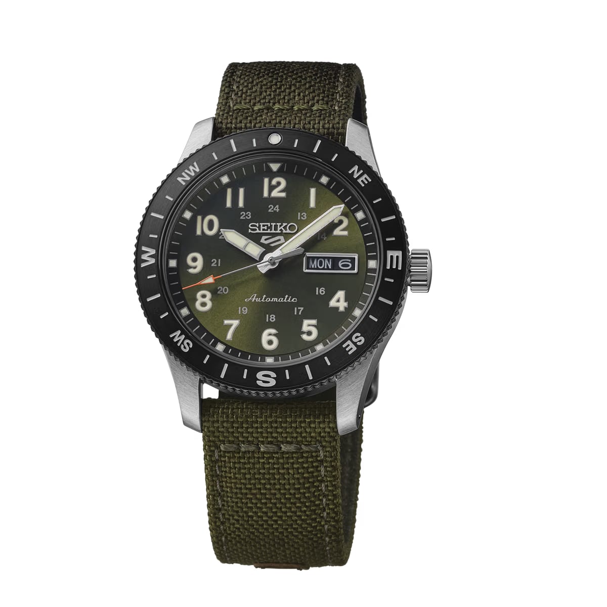 Seiko 5 Sports Field Watch - Green - HDB008K1