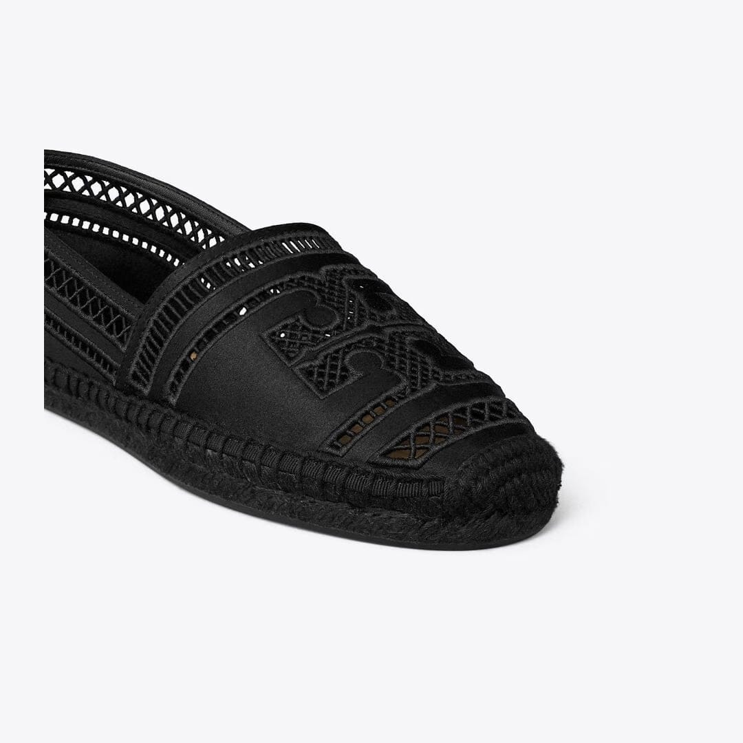 Tory Burch Open Weave Espadrille PERFECT BLACK