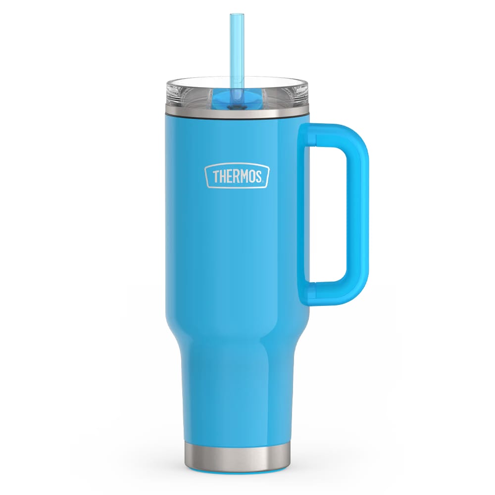 Thermos 40oz Cup Holder Mug Bright Blue