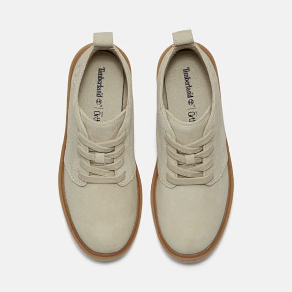 Timberland Rowan Way Mid Chukka Boot Light Beige Suede Women'S