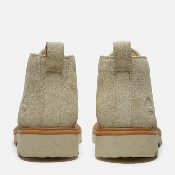 Timberland Rowan Way Mid Chukka Boot Light Beige Suede Women'S