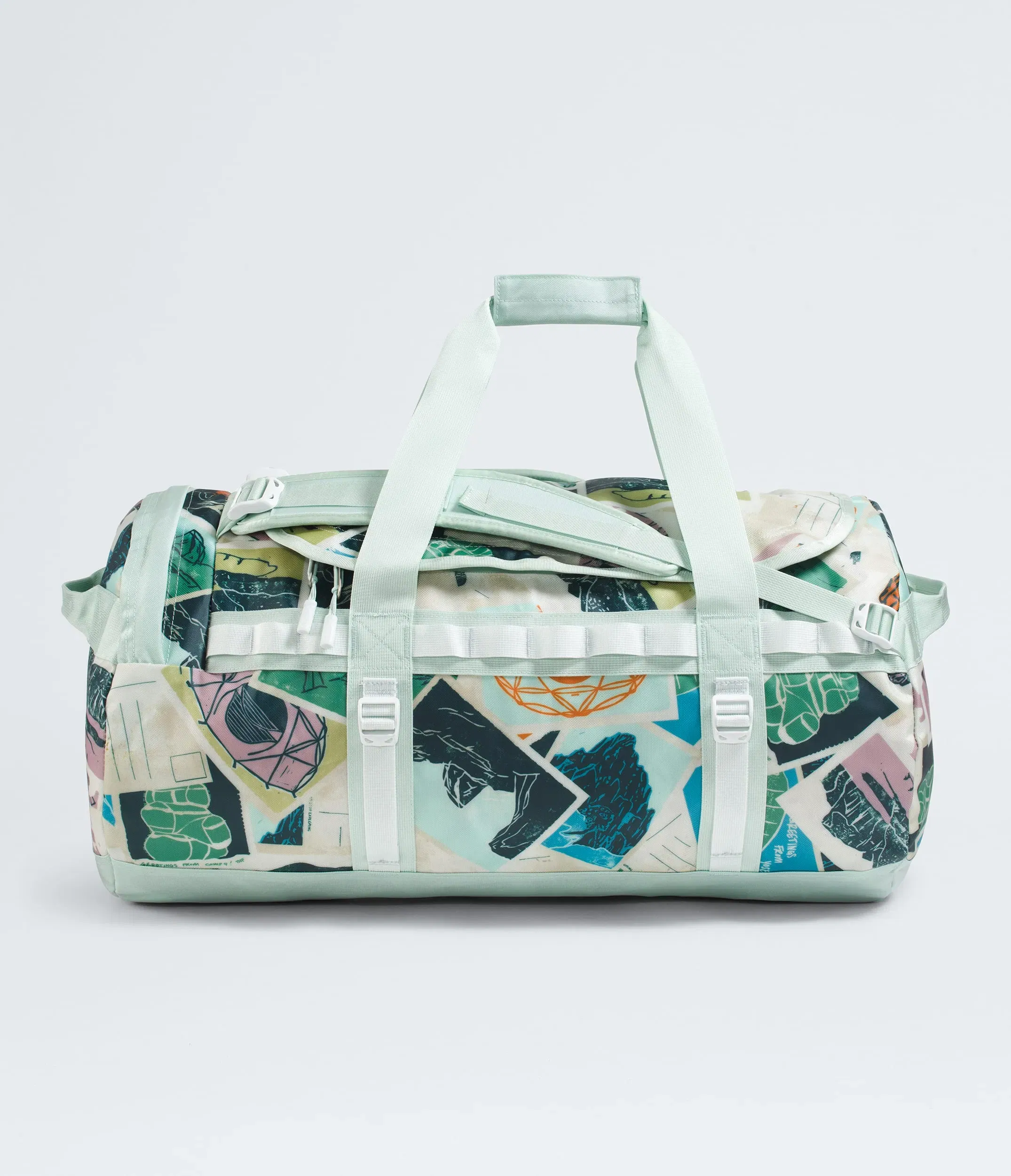The North Face Base Camp™ Duffel—M Opal Frost TNF Postcard